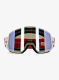 Slidinėjimo akiniai 100% Snowcraft Hiper - launch/mirror red lens
