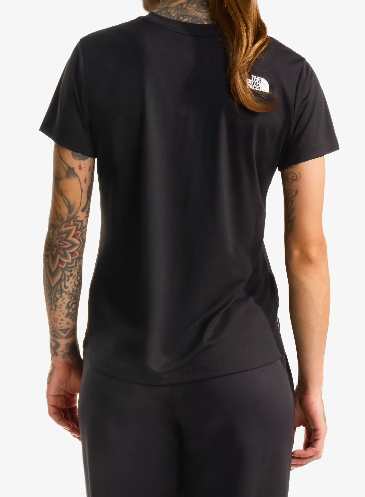 Bėgimo marškinėliai moteriški The North Face Flex S/S Tee Reg - tnf black