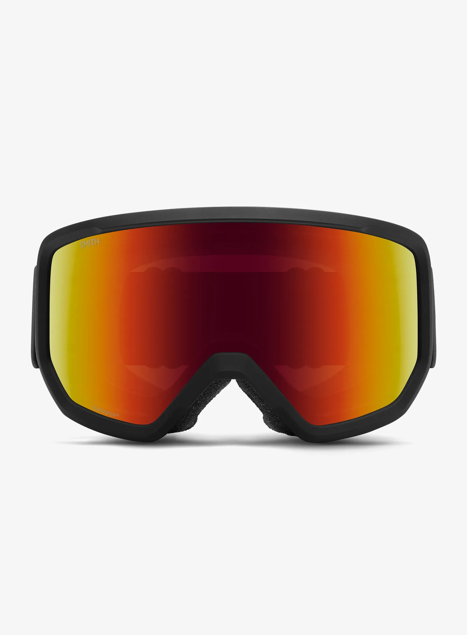 Slidinėjimo akiniai Smith Transfer - black/red solx mirror antifog