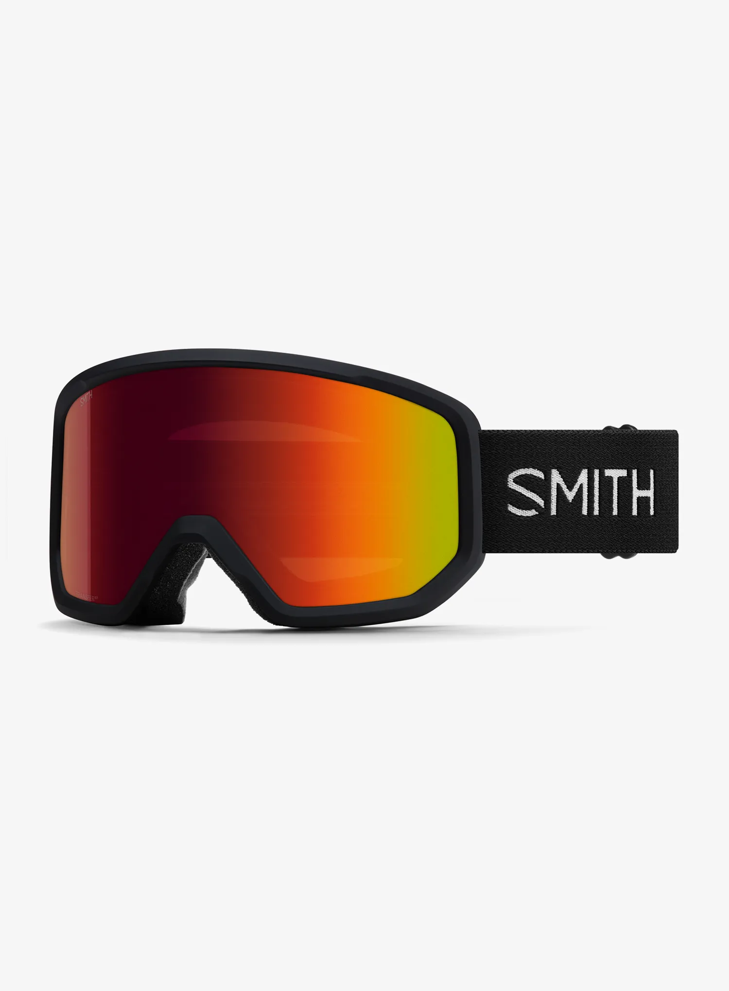 Slidinėjimo akiniai Smith Transfer - black/red solx mirror antifog