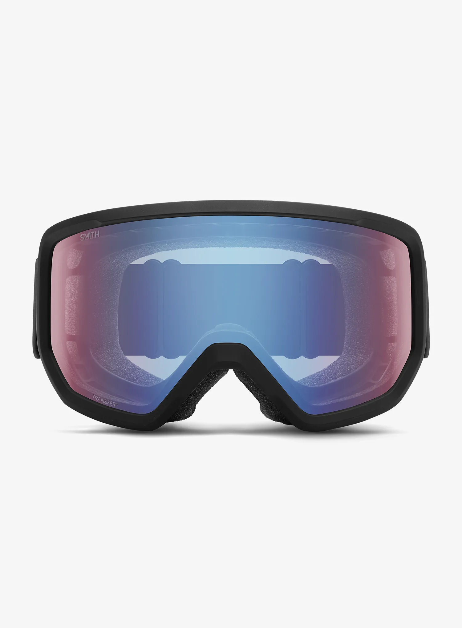 Slidinėjimo akiniai Smith Transfer - black/blue sens mirror antifog