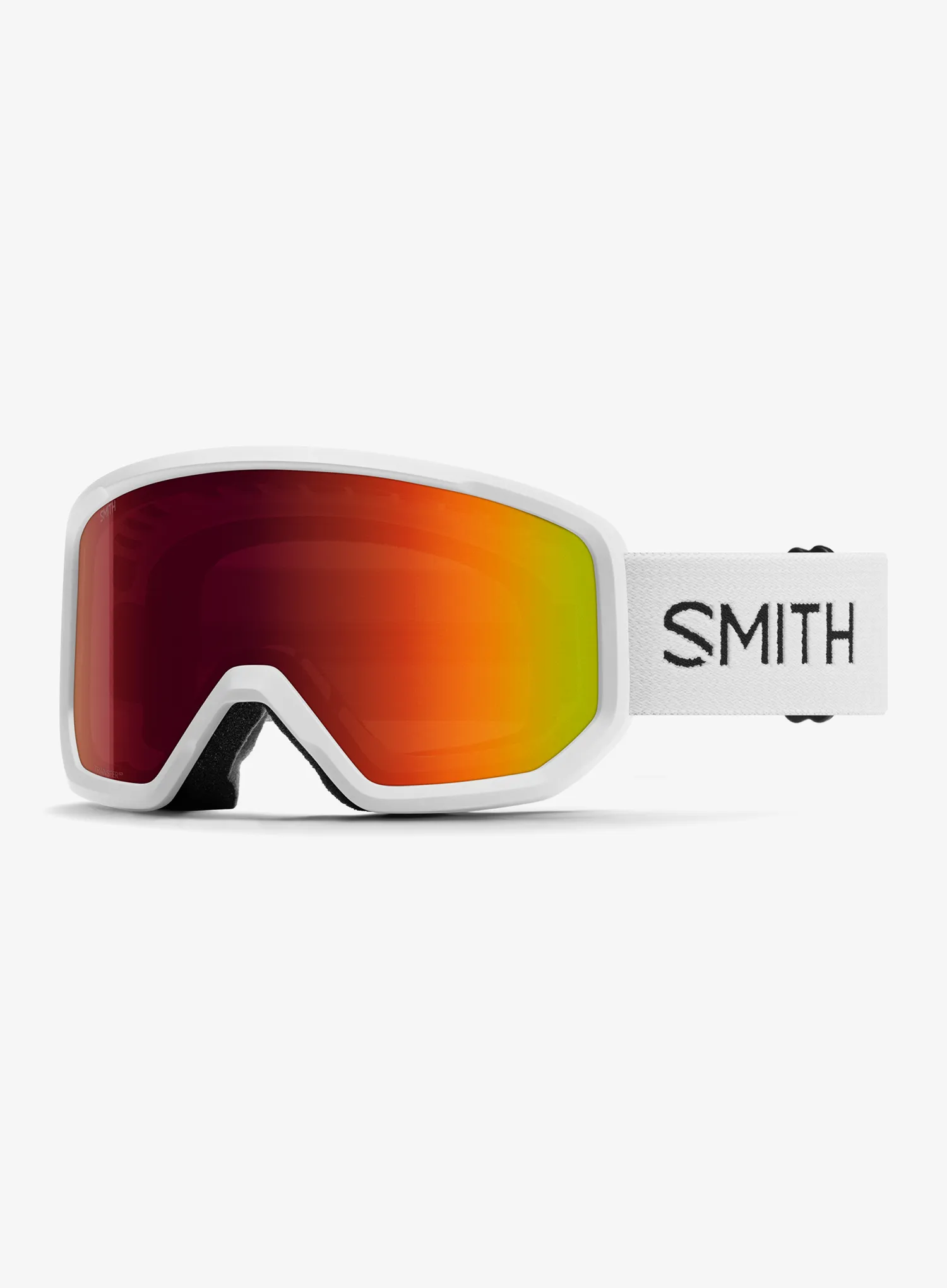 Slidinėjimo akiniai Smith Transfer - white/red solx mirror antifog