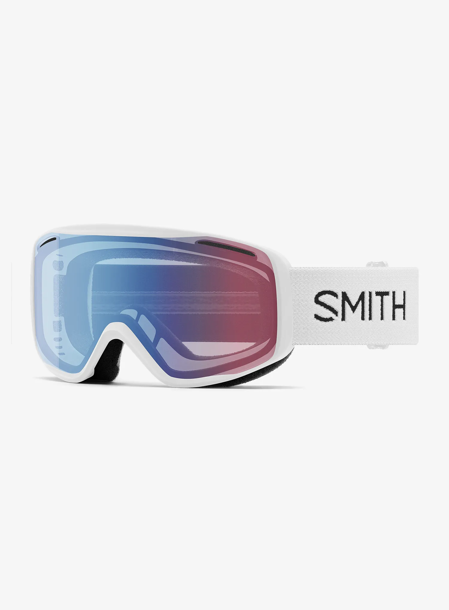 Slidinėjimo akiniai Smith Rally - white/photo blue sensor mirror