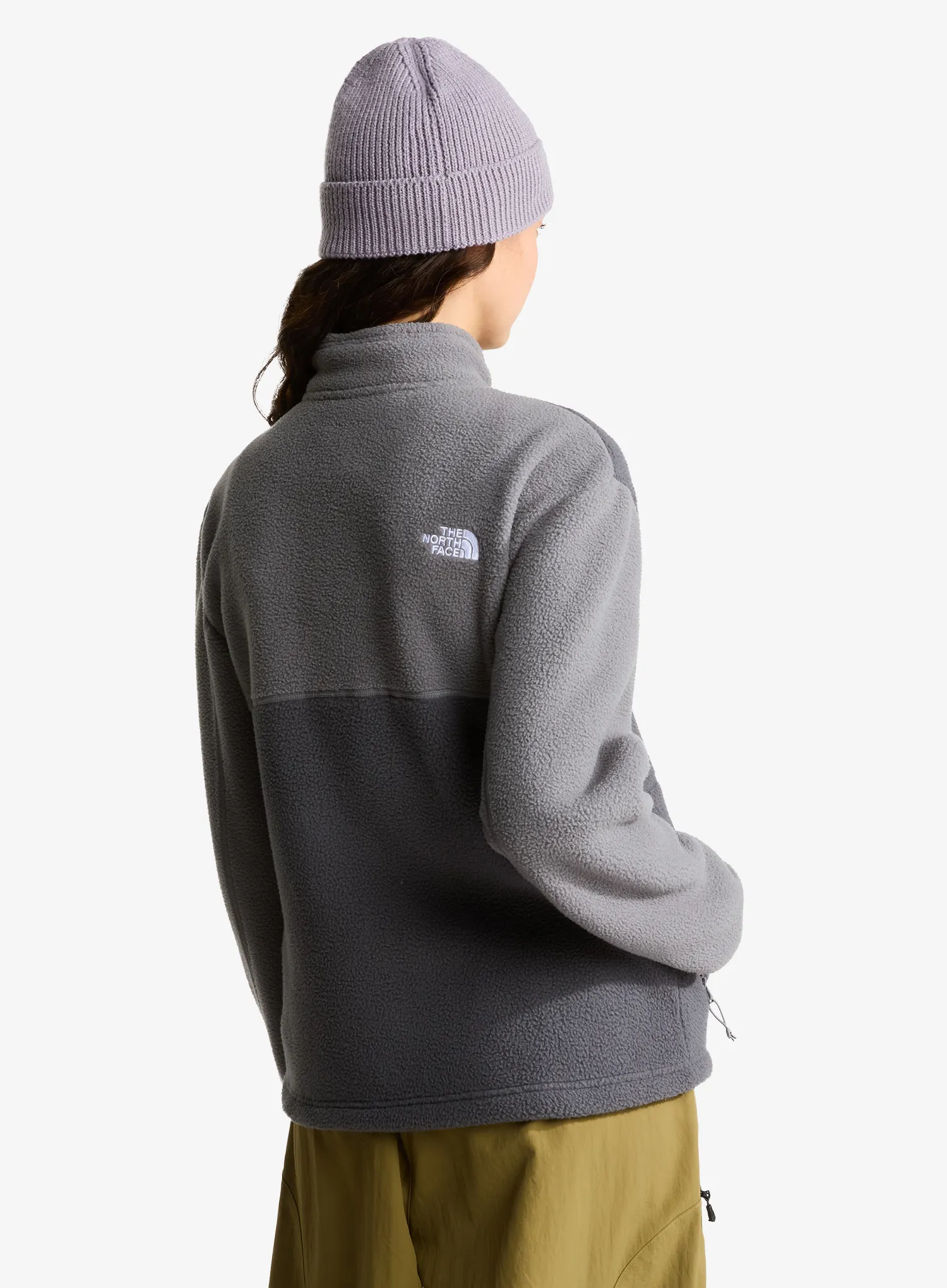 Moteriškas flisas The North Face Yumiori Full Zip - grey/smoked pearl
