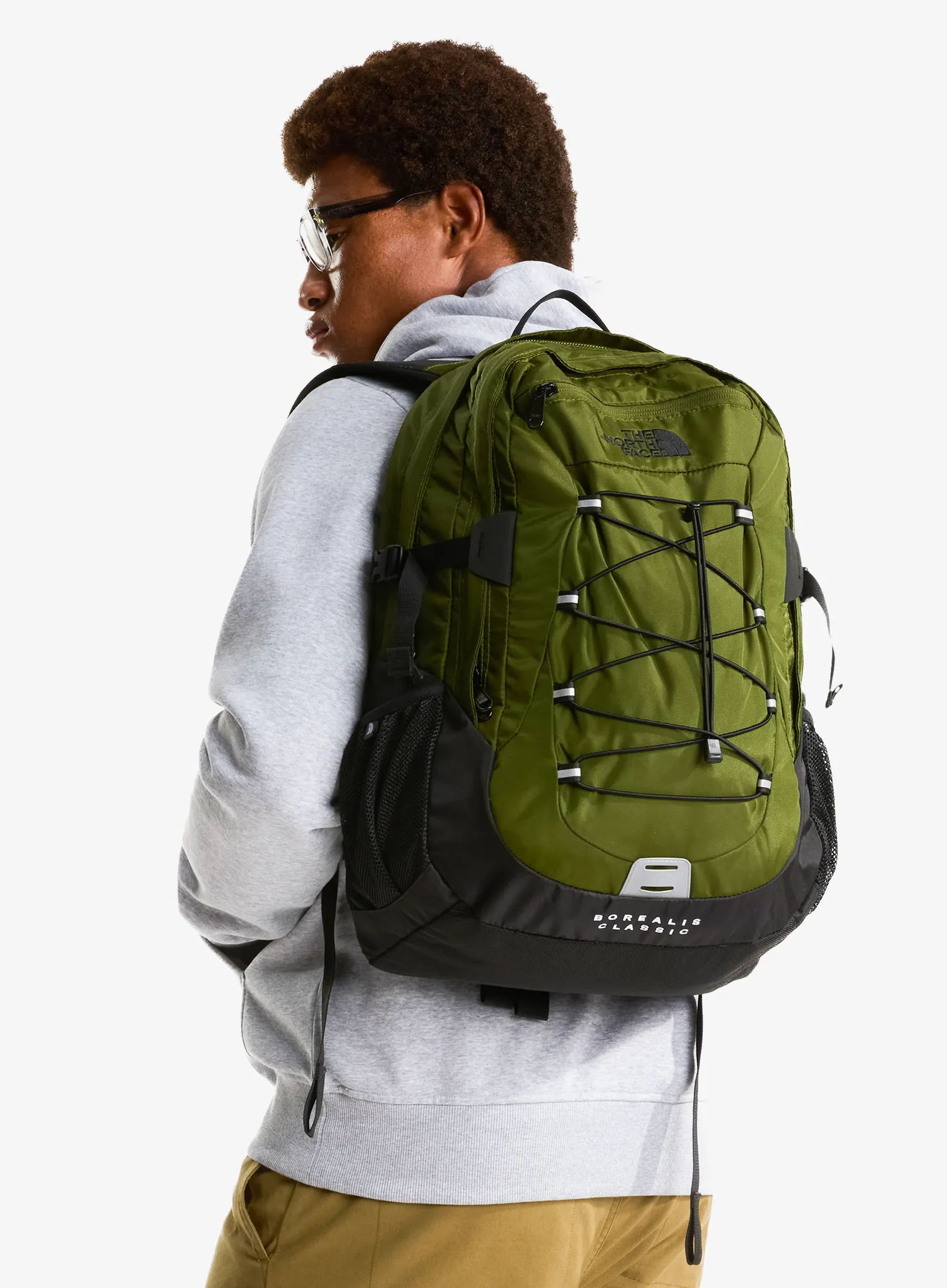 Kompiuterio kuprinė The North Face Borealis Classic - woodland green/tnf black