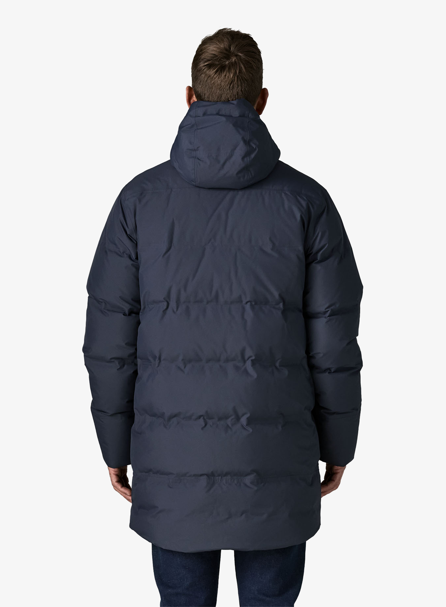 Pūkinė striukė Patagonia Jackson Glacier Parka - new navy