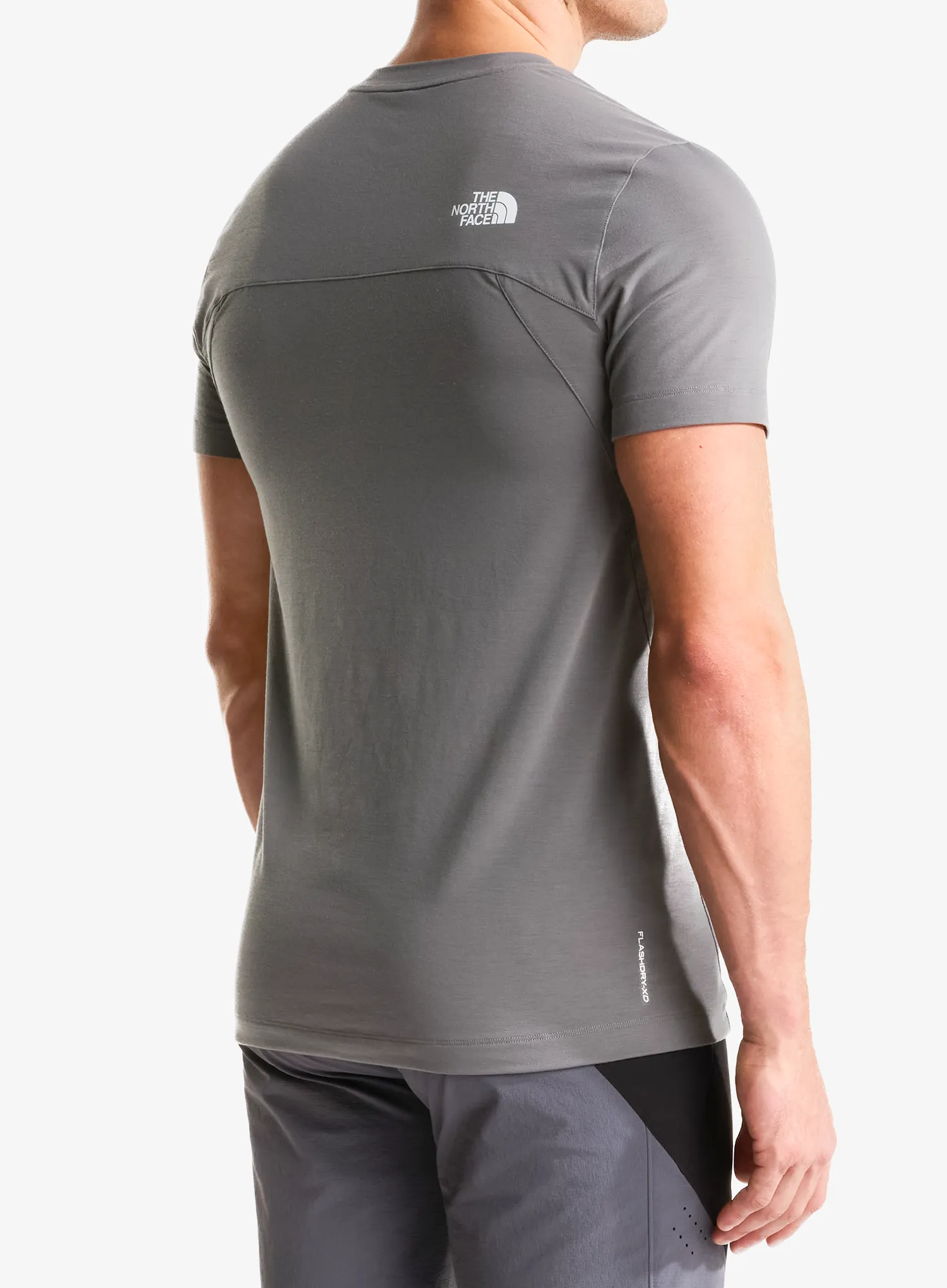 Laipiojimo marškinėliai The North Face Lightning Alpine S/S Tee - smoked pearl