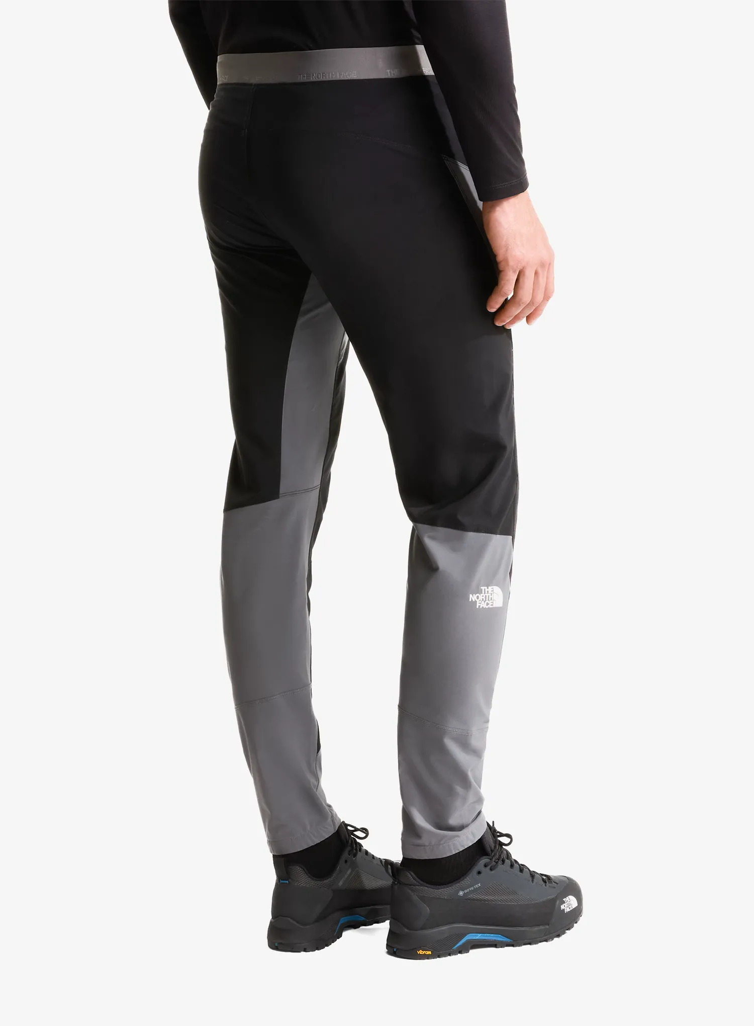 Žygio kelnės The North Face Felik Slim Tapered Pant - smoked pearl/tnf black