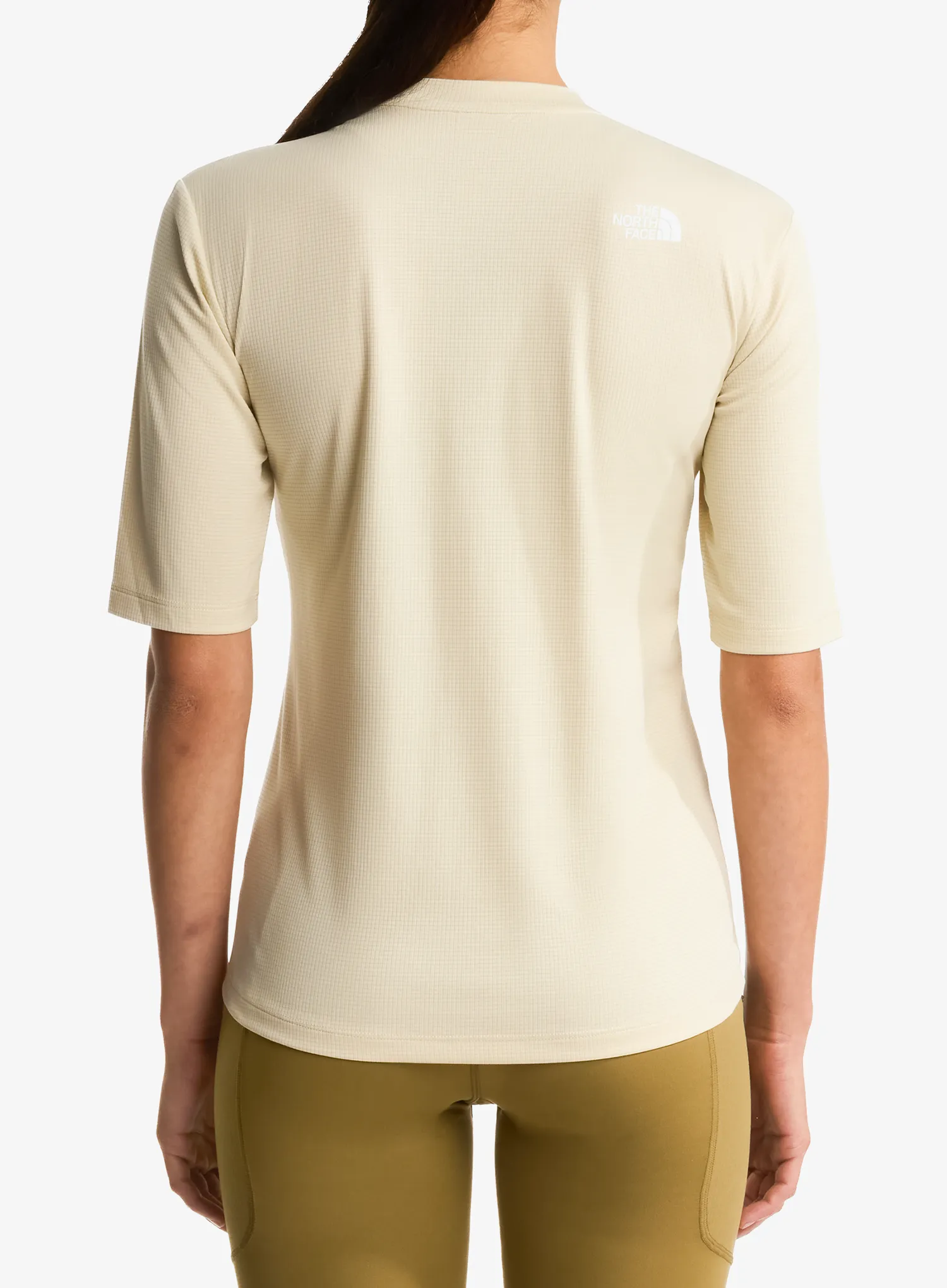 Moteriški marškinėliai The North Face Shadow Short Sleeve T-Shirt - desert stone
