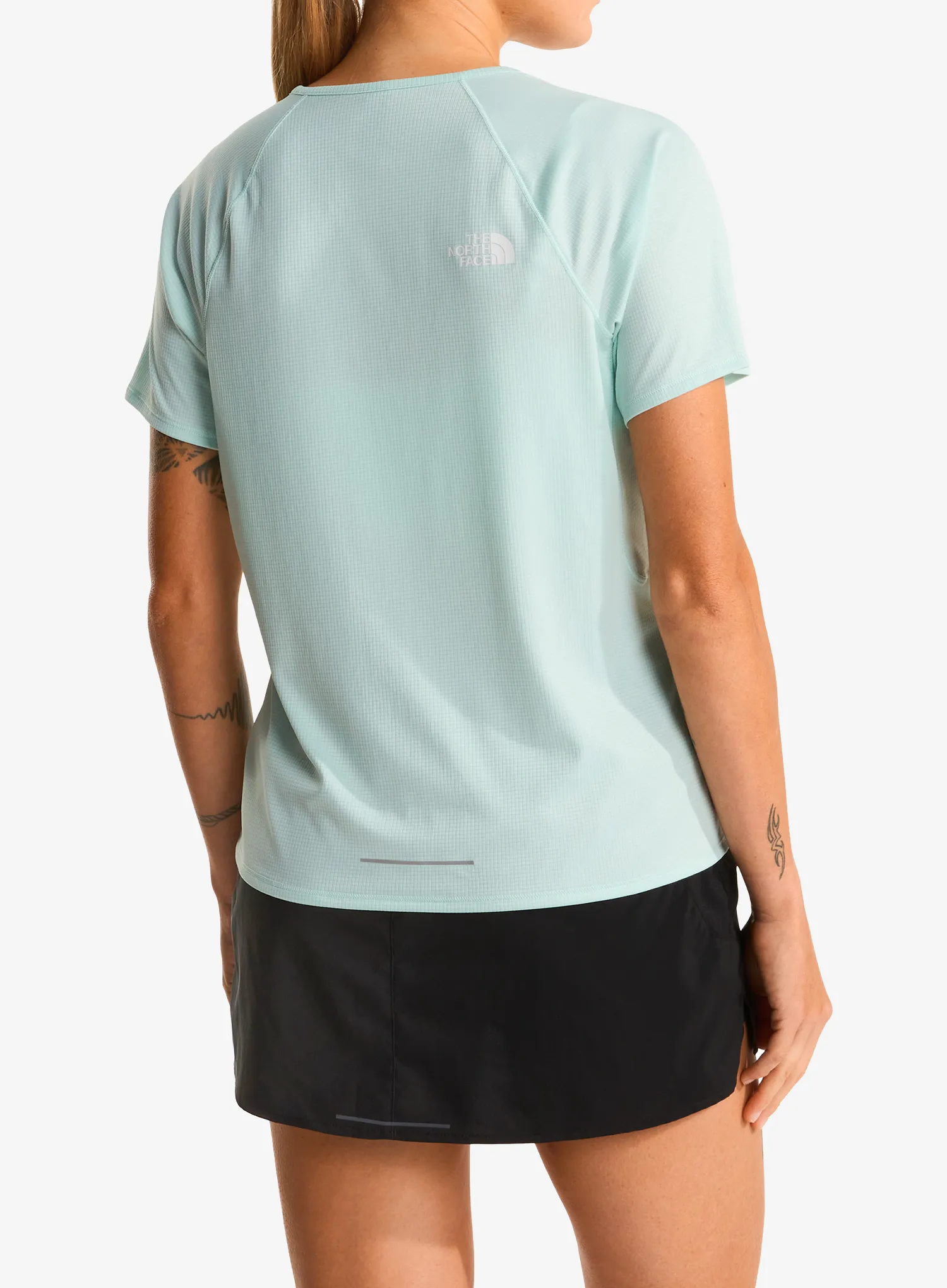 Moteriški marškinėliai The North Face  Sunriser S/S - opal frost