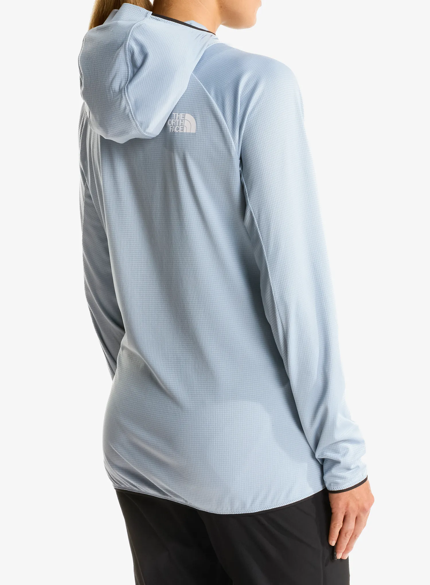 Moteriškas džemperis su užtrauktuku The North Face Summit Direct Sun Hoodie - frost grey
