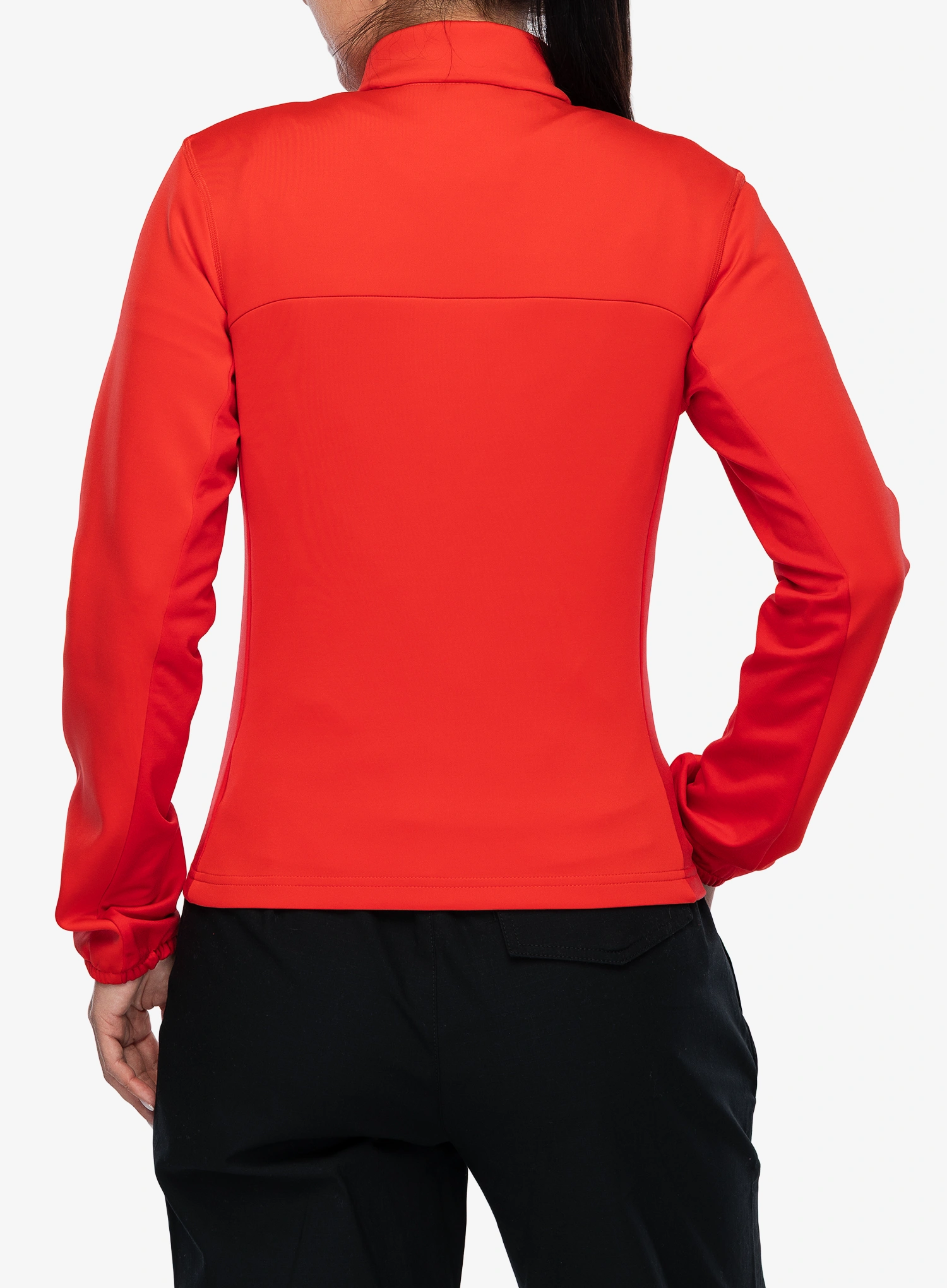 Flisinis džemperis moterims Columbia Sloan Crest Spacer Fleece FZ - poppy red