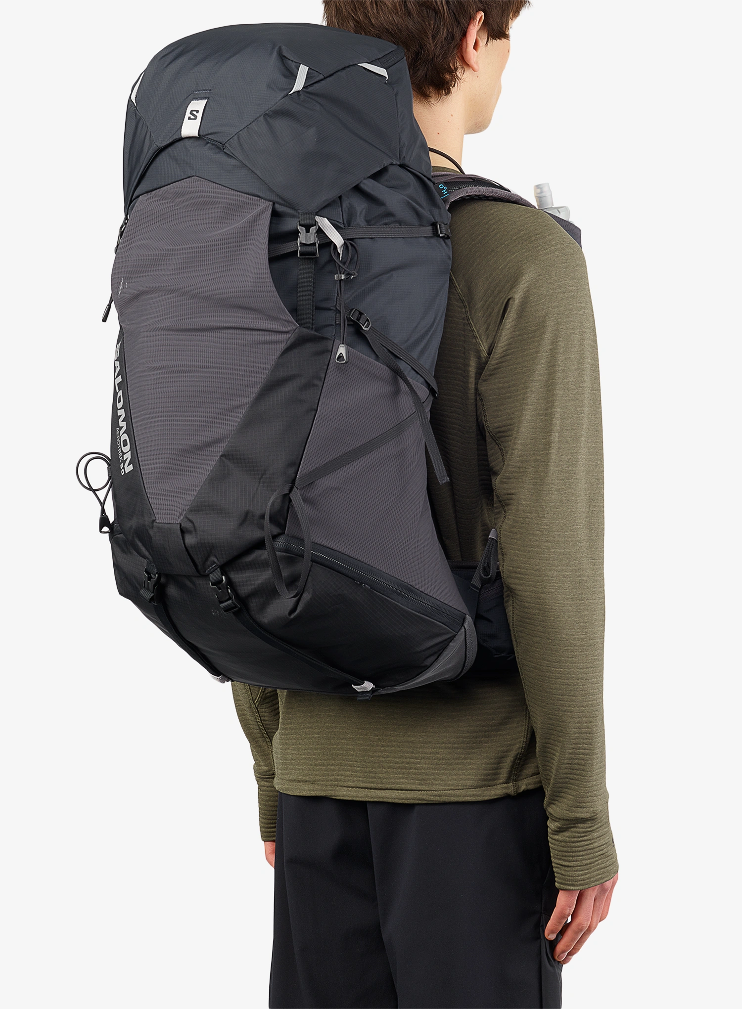 Turistinė kuprinė Salomon Aerotrek 50 - anthracite/nine iron/alloy