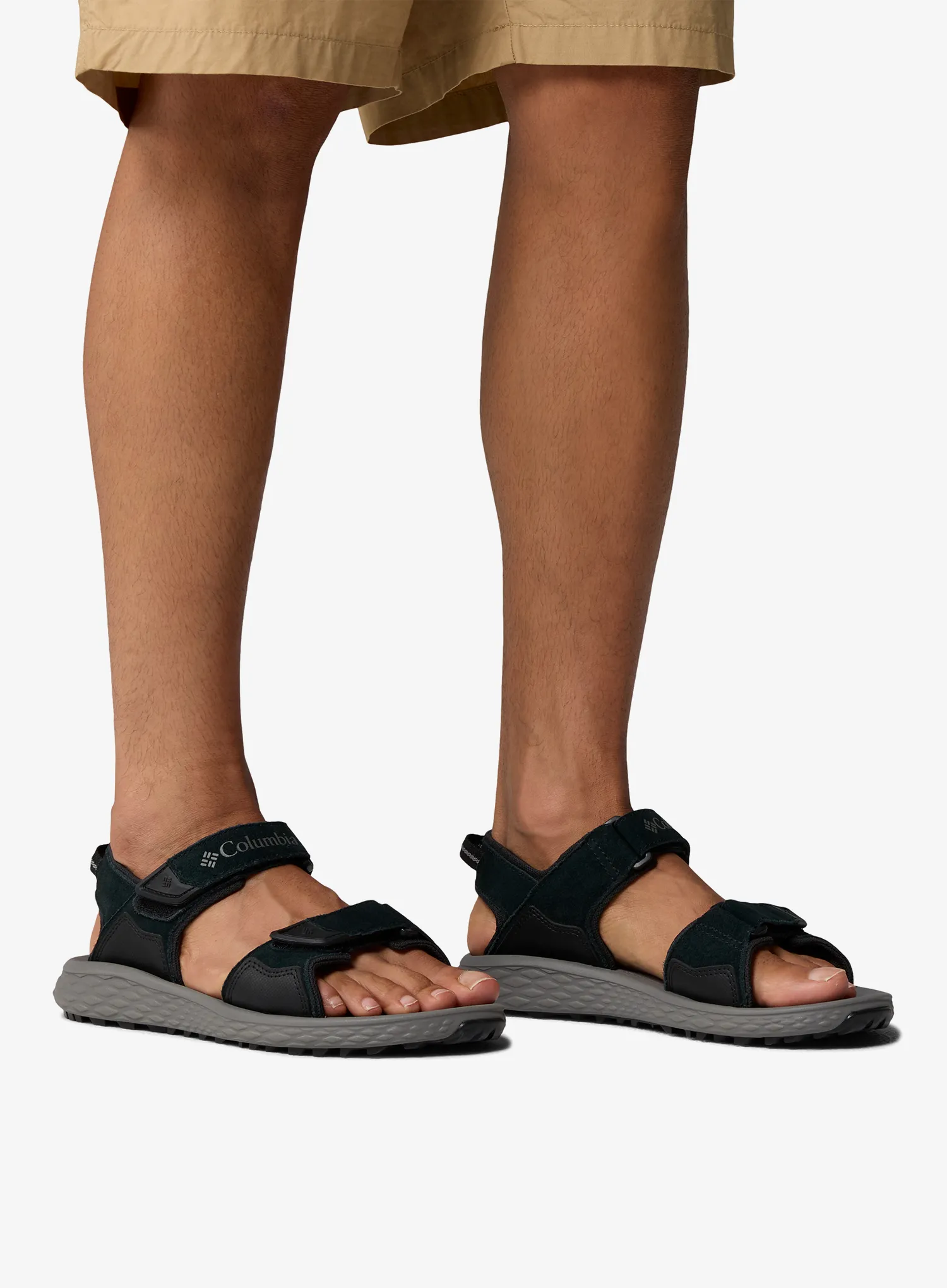 Turistinės basutės Columbia Konos Hiker 2-Strap - black/titanium ii