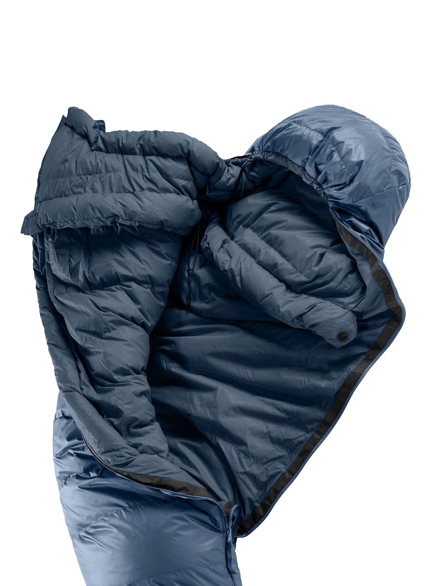 Pūkinis miegmaišis Deuter Astro 500 (185 cm) - marine/ink