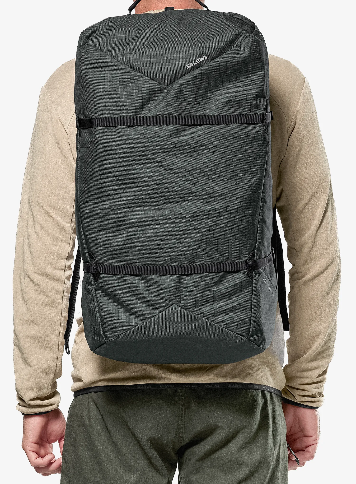 Krepšys virvei Salewa Agner Ropebag XL - dark olive