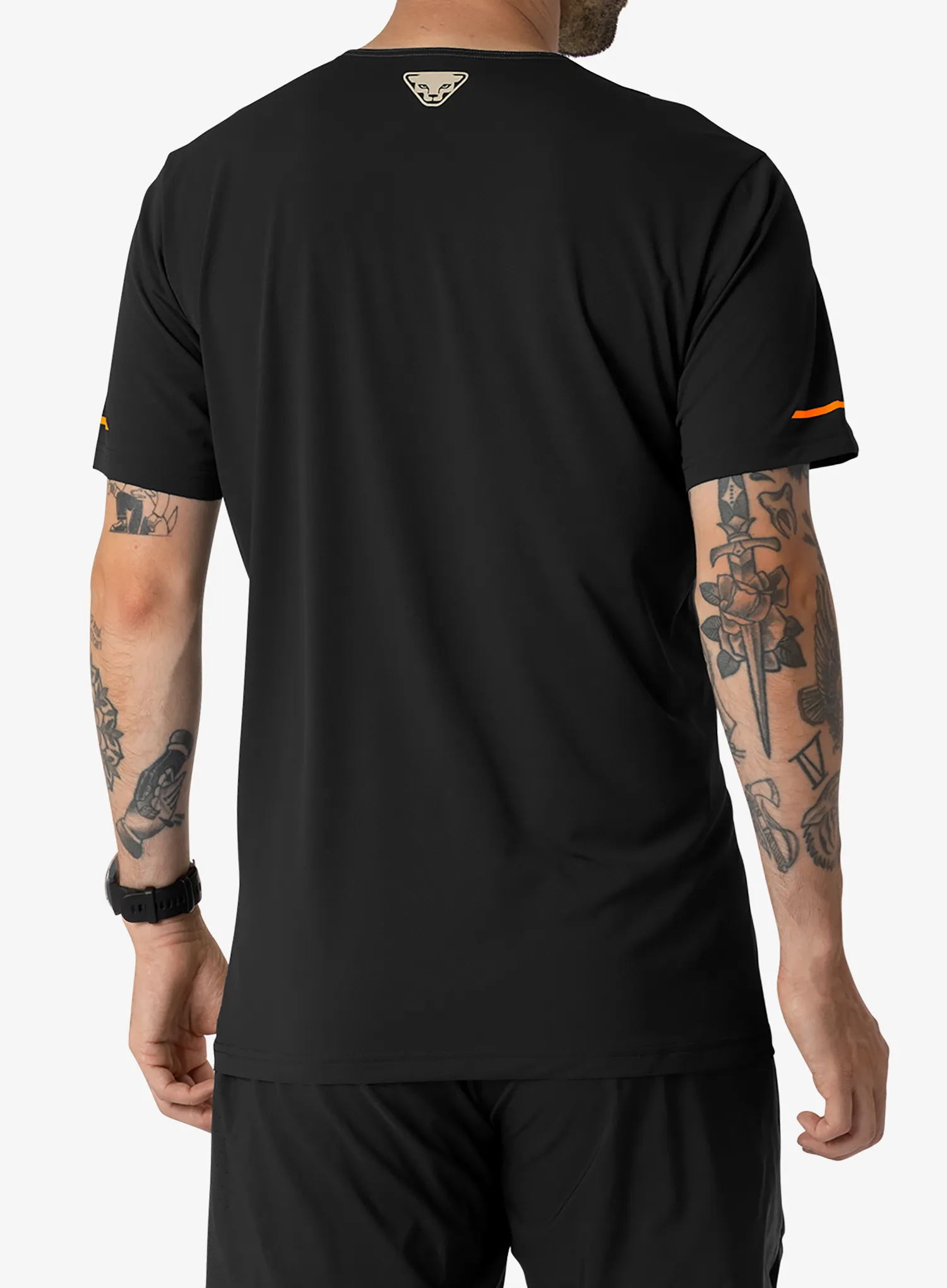 Greitai džiūstantys marškinėliai Dynafit Alpine 2 S/S Tee - overcast
