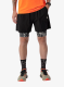 Bėgimo šortai Dynafit Trail 2In1 Shorts - black out/overcast