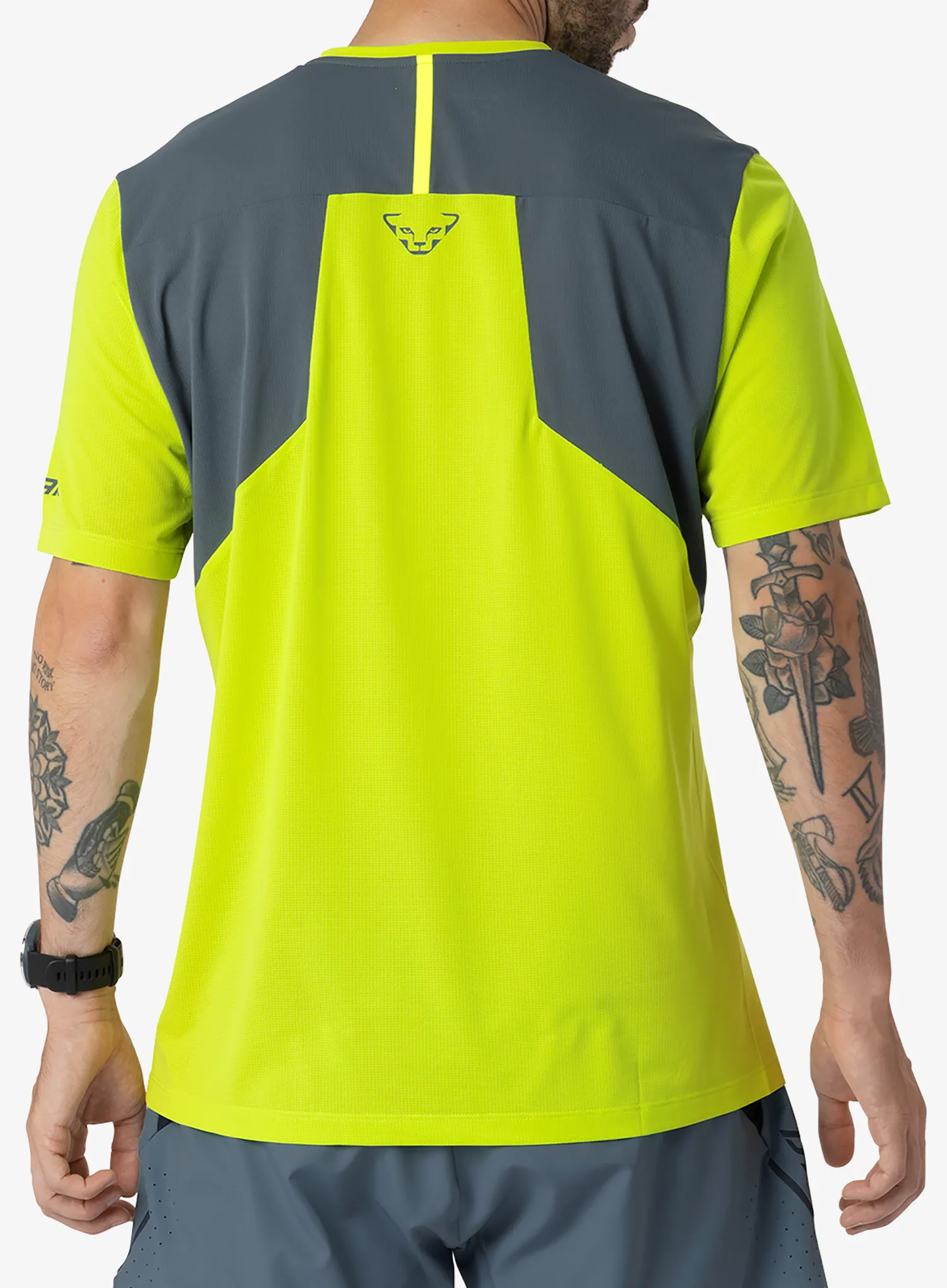 Bėgimo marškinėliai Dynafit Sky Shirt - ultra yellow