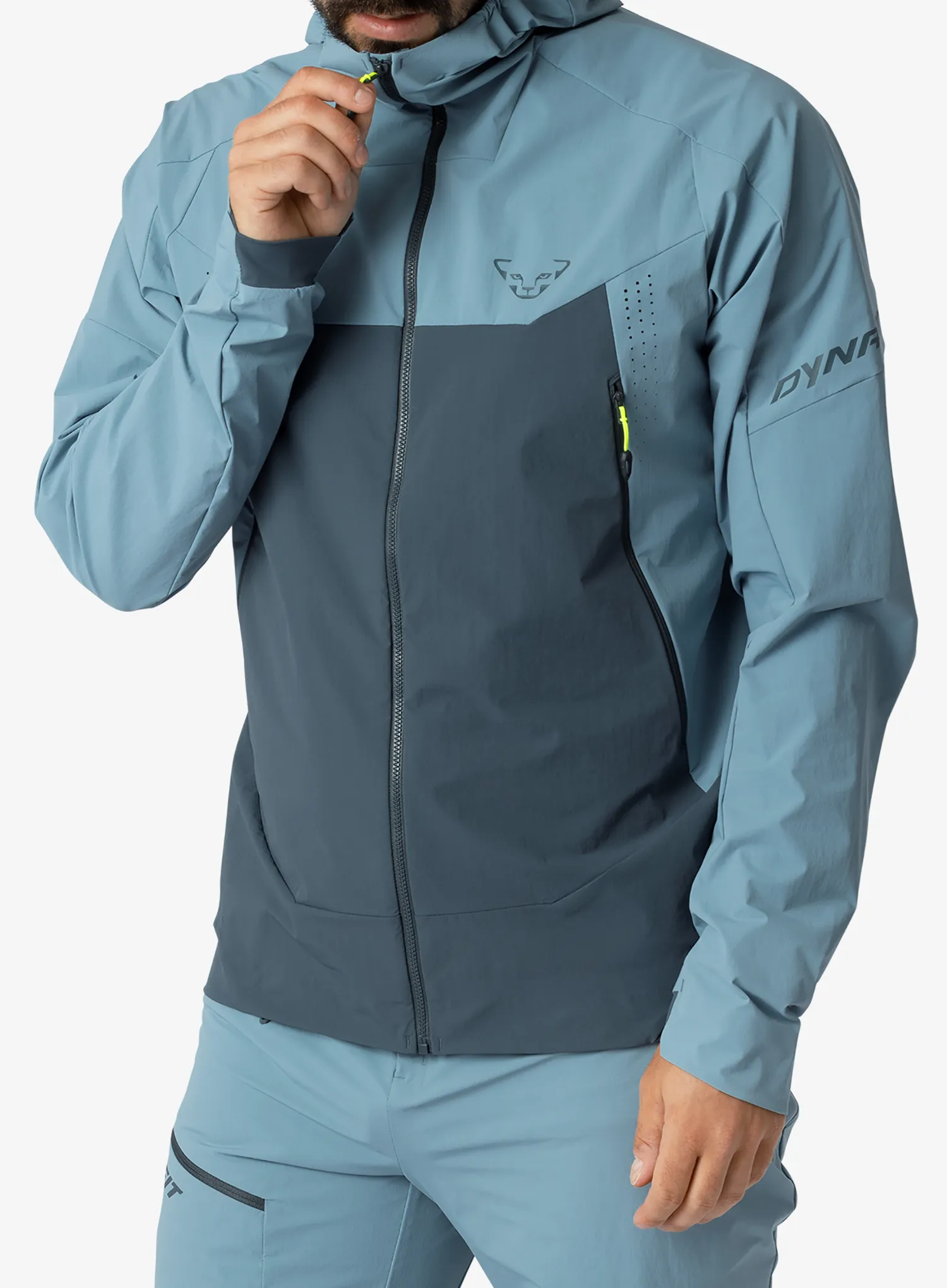 Softshell striukė Dynafit Transalper DST Jacket - smoke blue