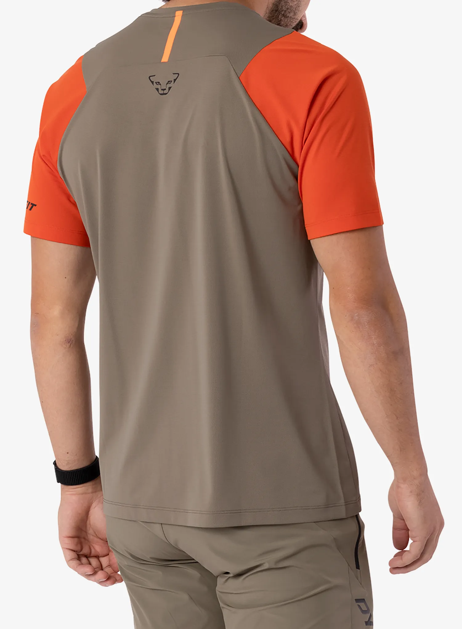 Bėgimo marškinėliai Dynafit Transalper S/S Tee - fallen rock