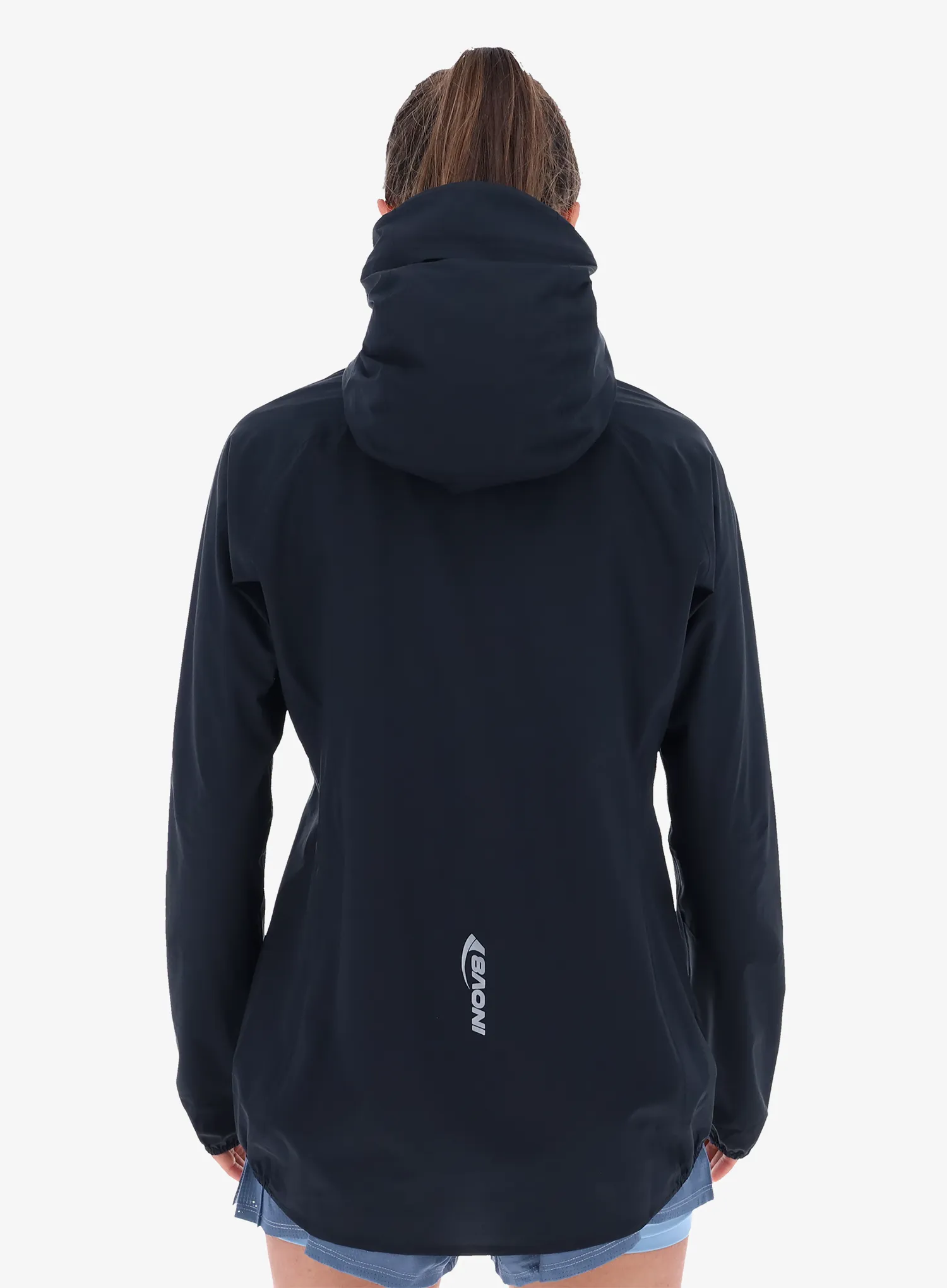 Bėgimo striukė moterims Inov-8 Stormshell V4 - black
