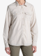Moteriški marškinėliai Craghoppers NosiLife Loukkos Long Sleeved Shirt - oyster