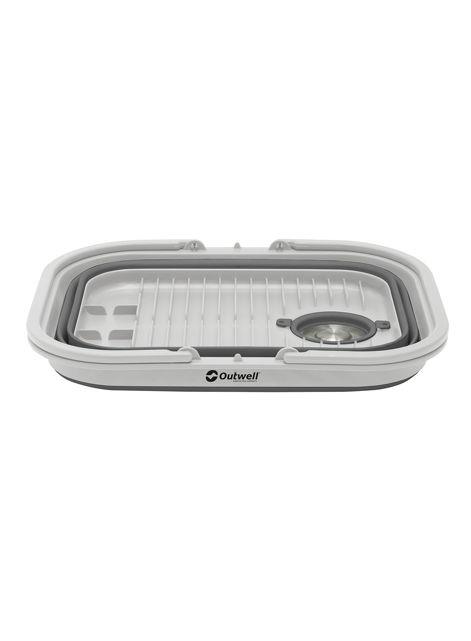 Praustuvė Outwell Collaps Washing Base w/handle & Lid - grey mist