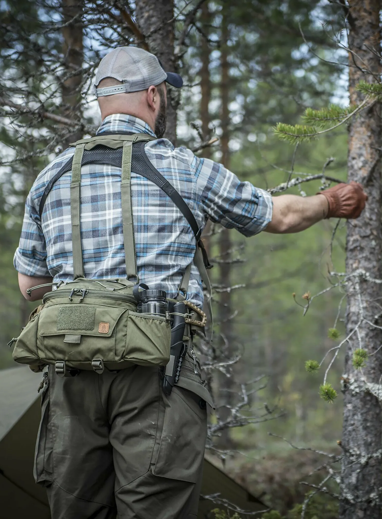 Piniginė ant juosmens Helikon-Tex Foxtrot Mk 2 Rig - olive green