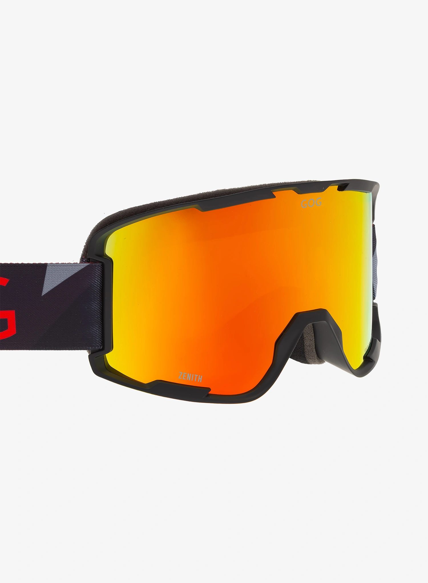 Slidinėjimo akiniai GOG Zenith - matt black/reflex red S2
