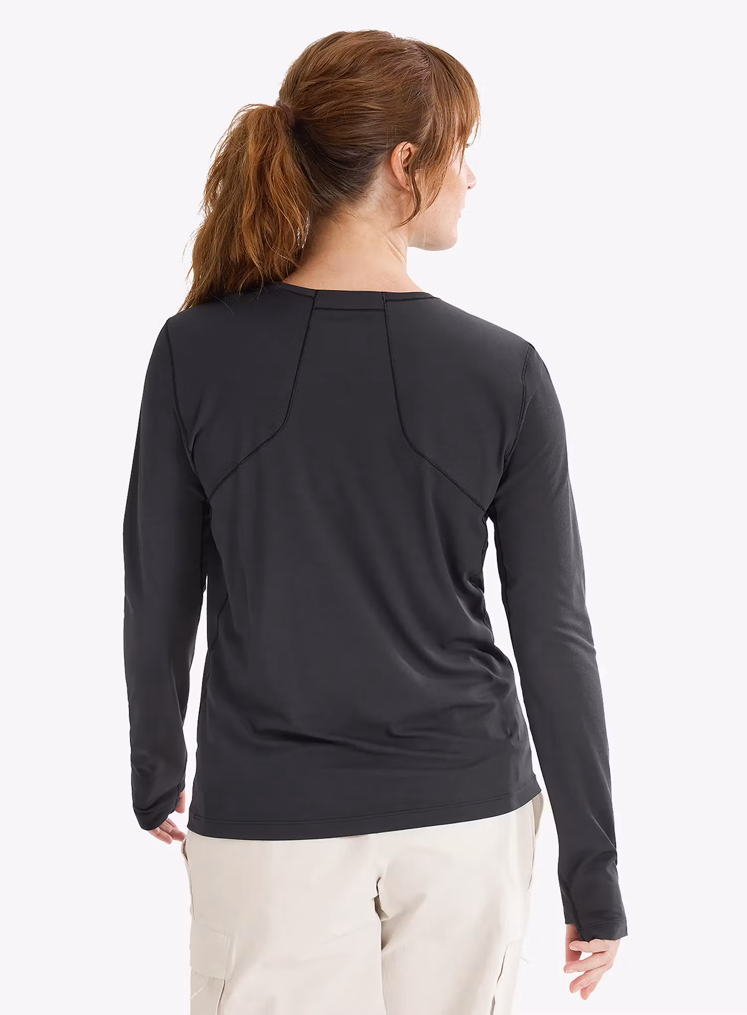 Džemperis moterims Arcteryx Sunna Crew LS - black