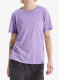 Medvilniniai marškinėliai moterims Arcteryx Kragg SL Cotton Emblem Crew SS - mallow