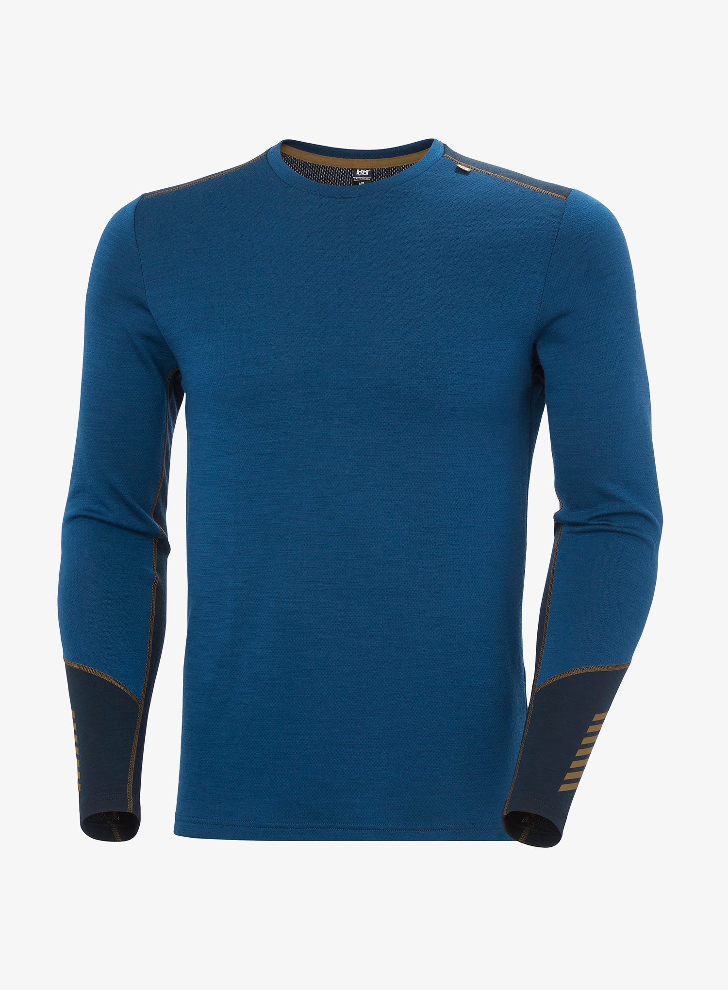 Termoaktyvus džemperis Helly Hansen LIFA Merino Midweight Crew - dark blue