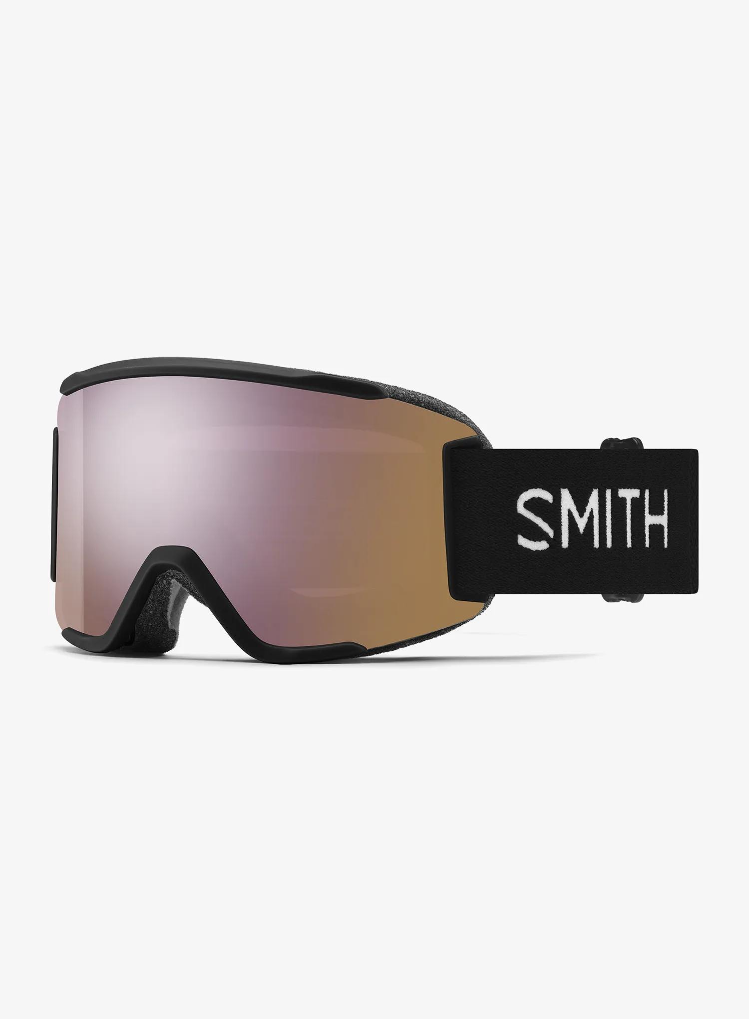 Slidinėjimo akiniai Smith Squad S - black/everyday rose gold