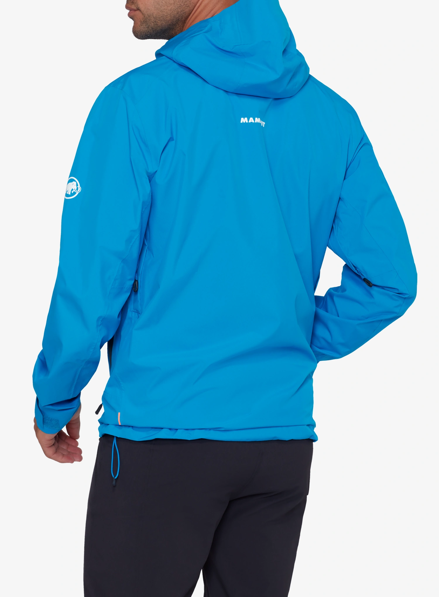 Striukė nuo lietaus Mammut Alto Light HS Hooded Jacket - glacier blue