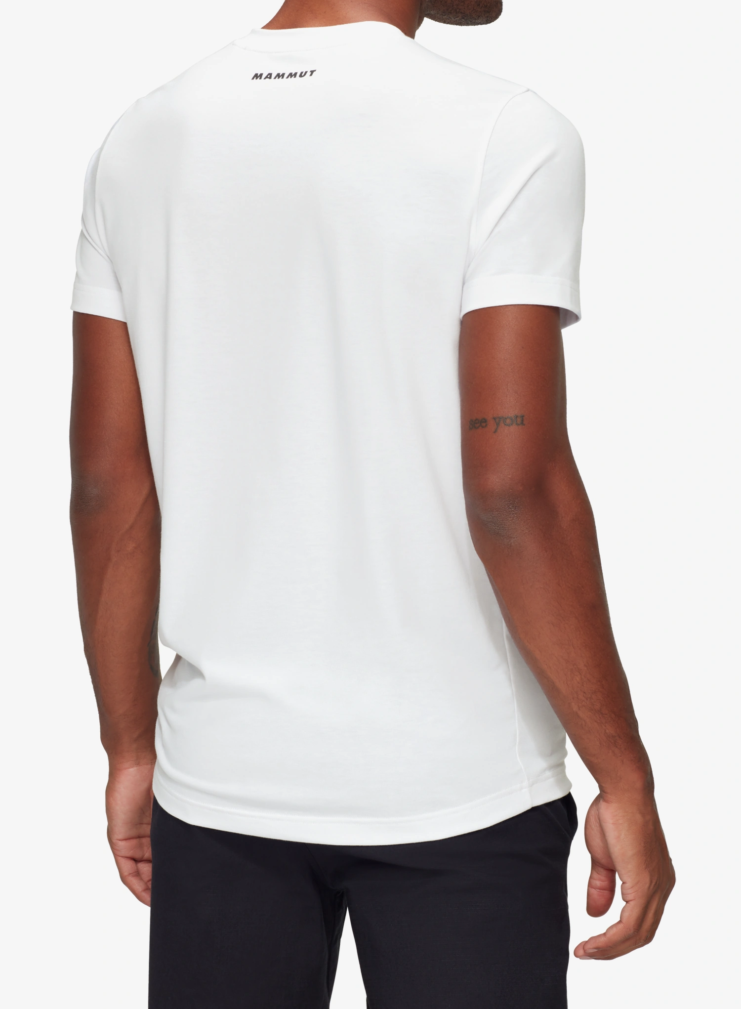 Spauda ant marškinėlių Mammut Trovat T-Shirt Mammut - white