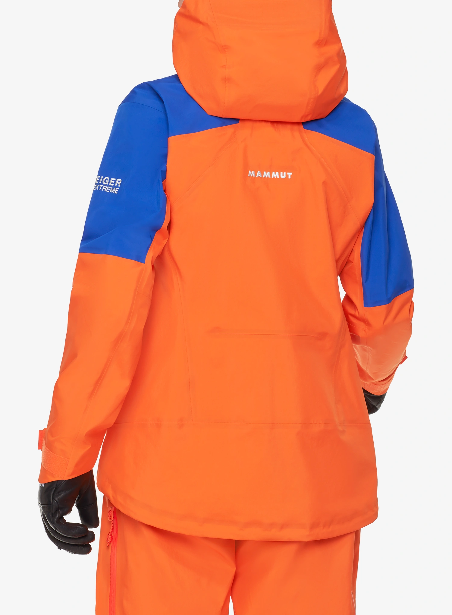 Striukė nuo lietaus moterims Mammut Eiger Nordwand Advanced HS Hooded Jacket - eiger orange/eiger