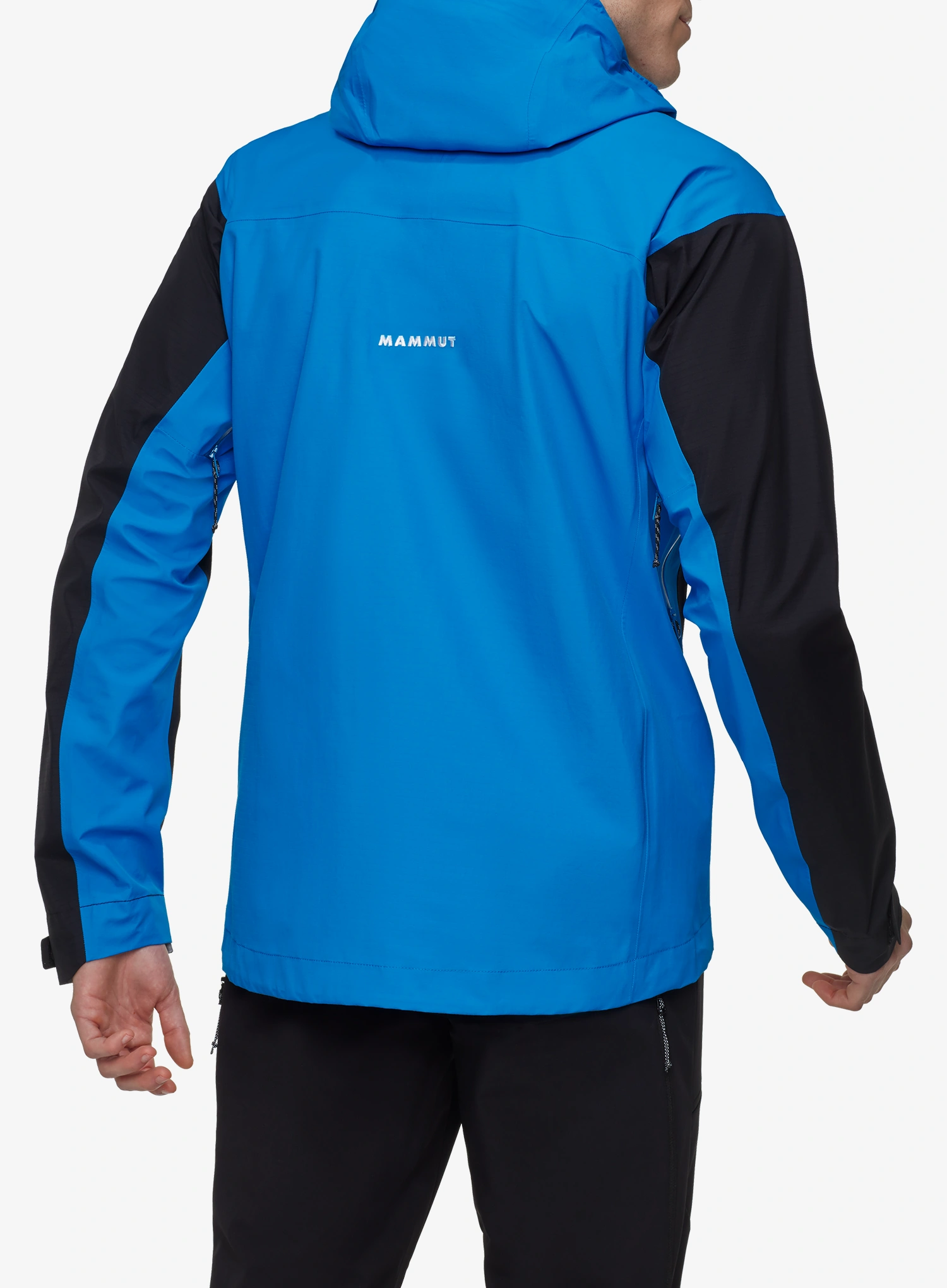 Lietaus striukė Mammut Taiss HS Hooded Jacket - glacier blue/black