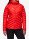 Pūkinė striukė moterims Mammut Broad Peak IN Hooded Jacket - mammut red/red