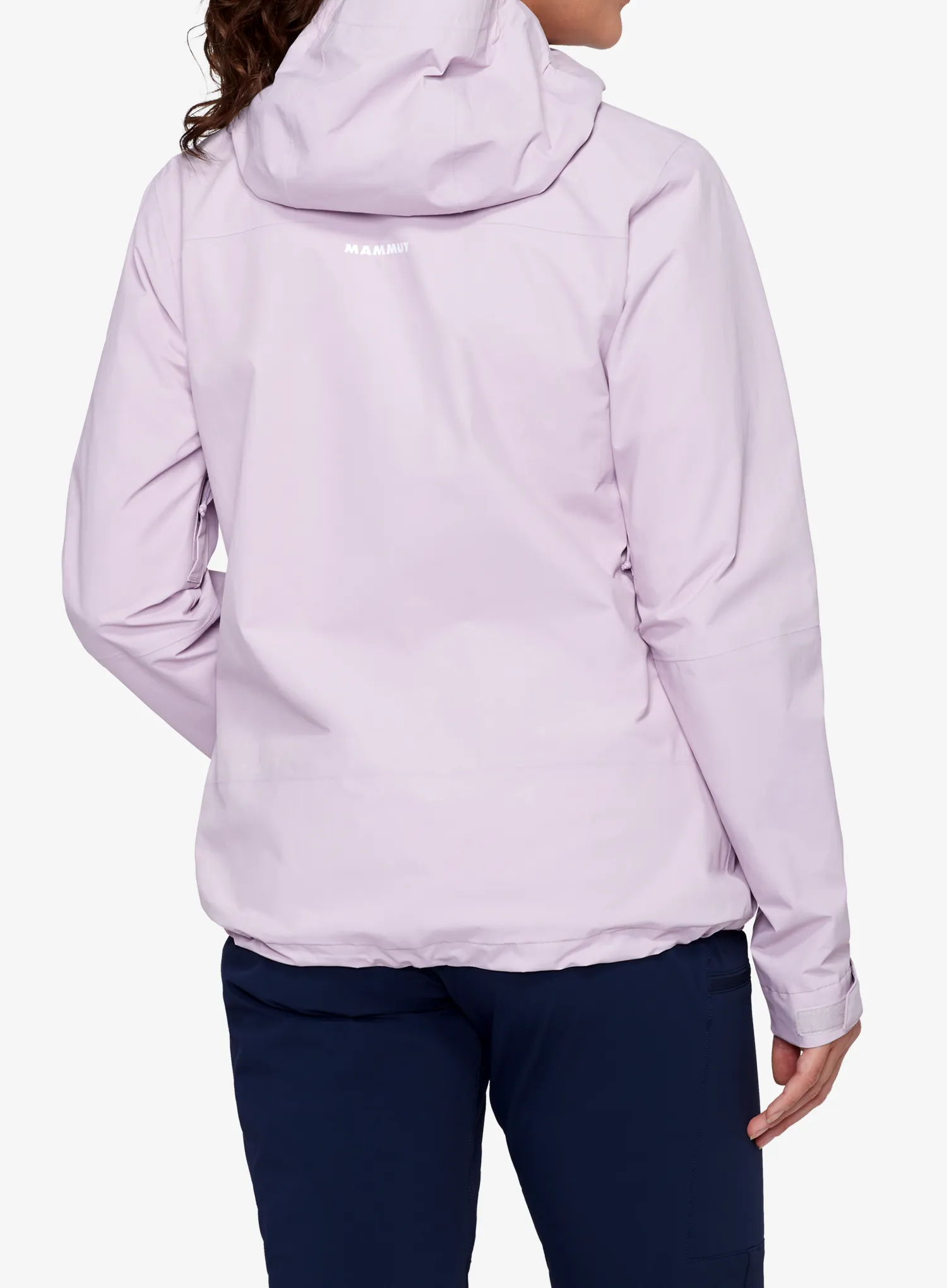 Striukė nuo lietaus moterims Mammut Crag HS Hooded Jacket - alpine calamint