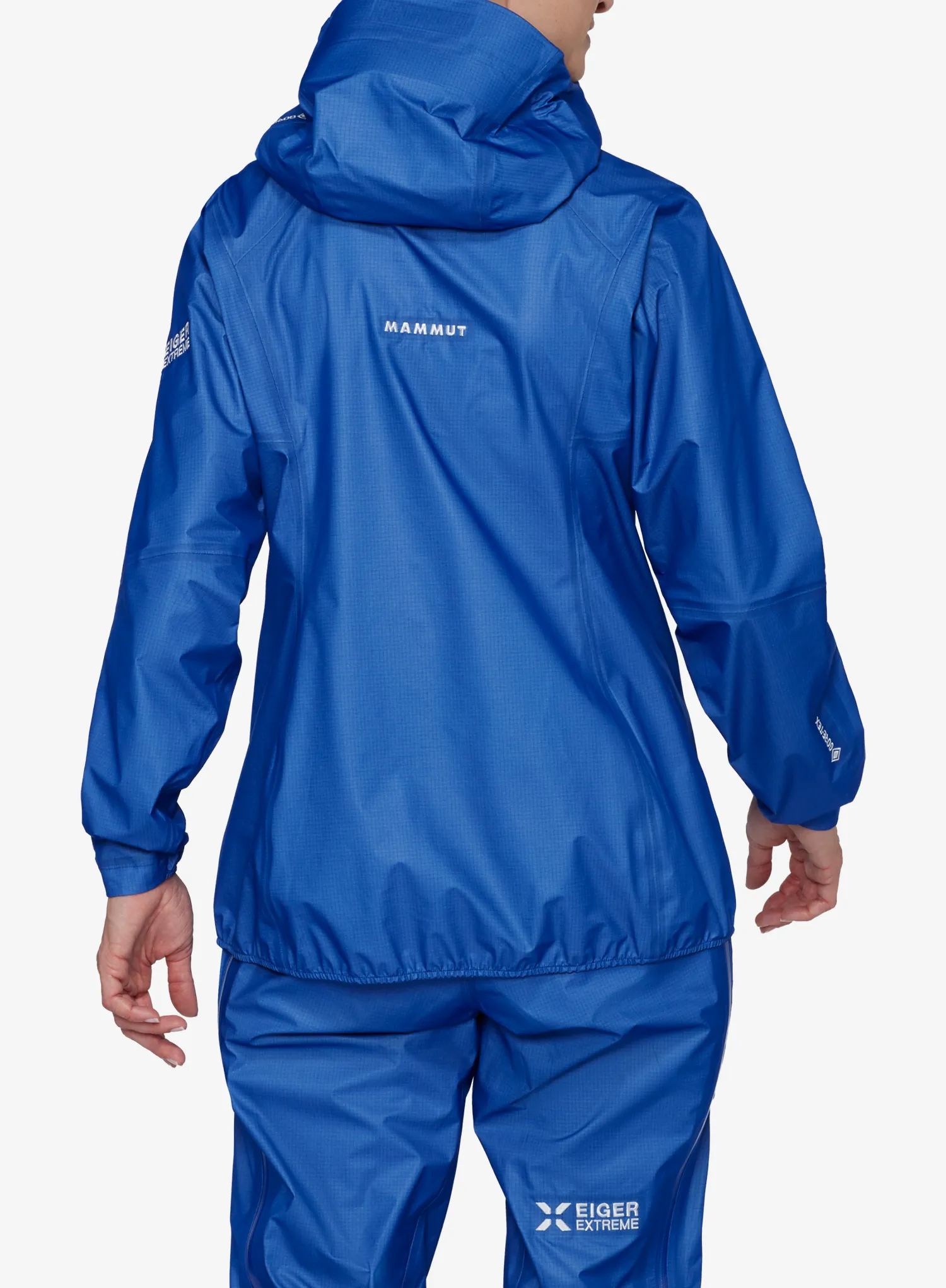 GORE TEX striukė moteriška Mammut Eiger Nordwand Light HS Hooded Jacket - eiger blue