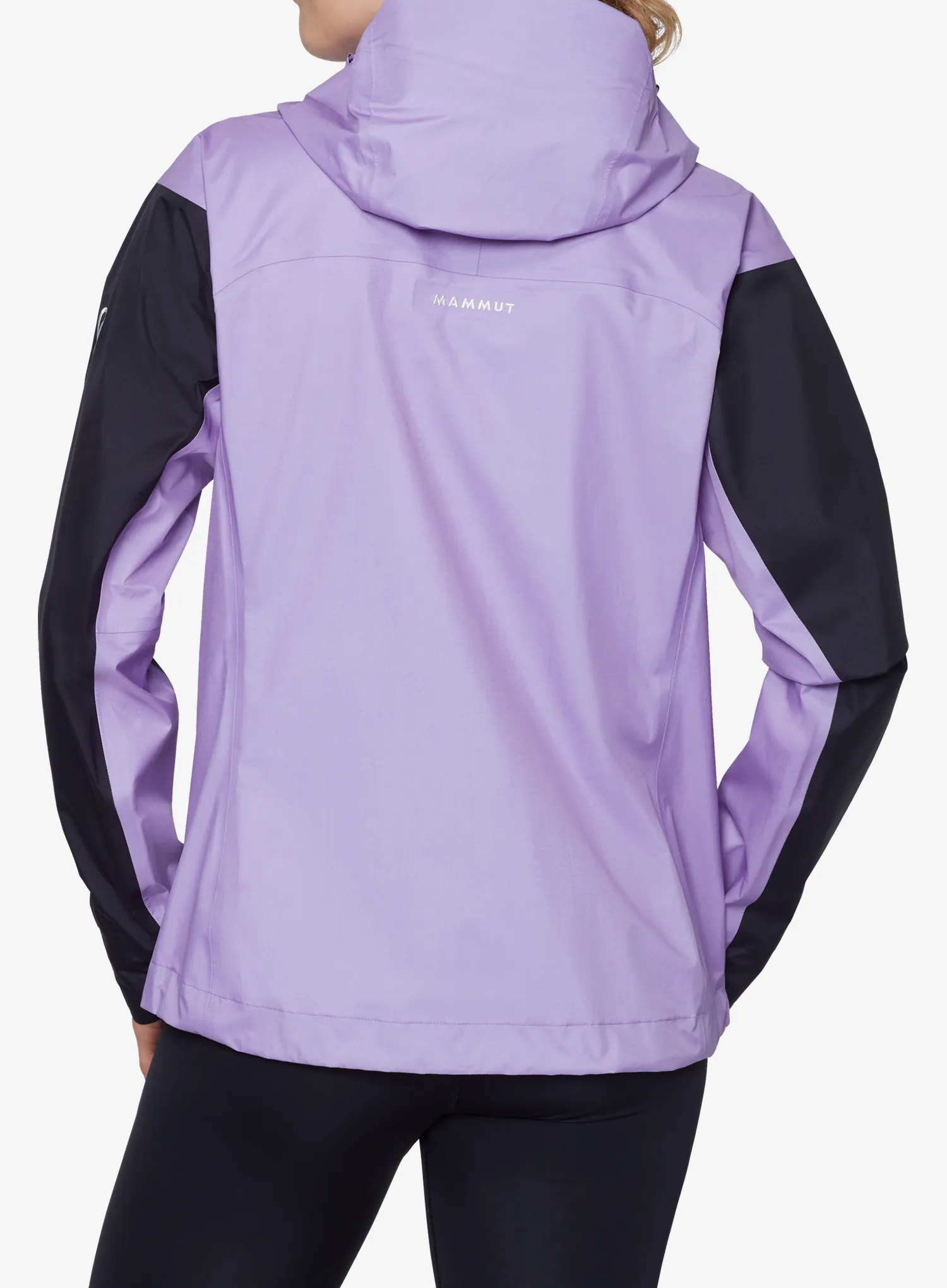 Striukė nuo lietaus moterims Mammut Taiss Light HS Hooded Jacket - lavandin/black