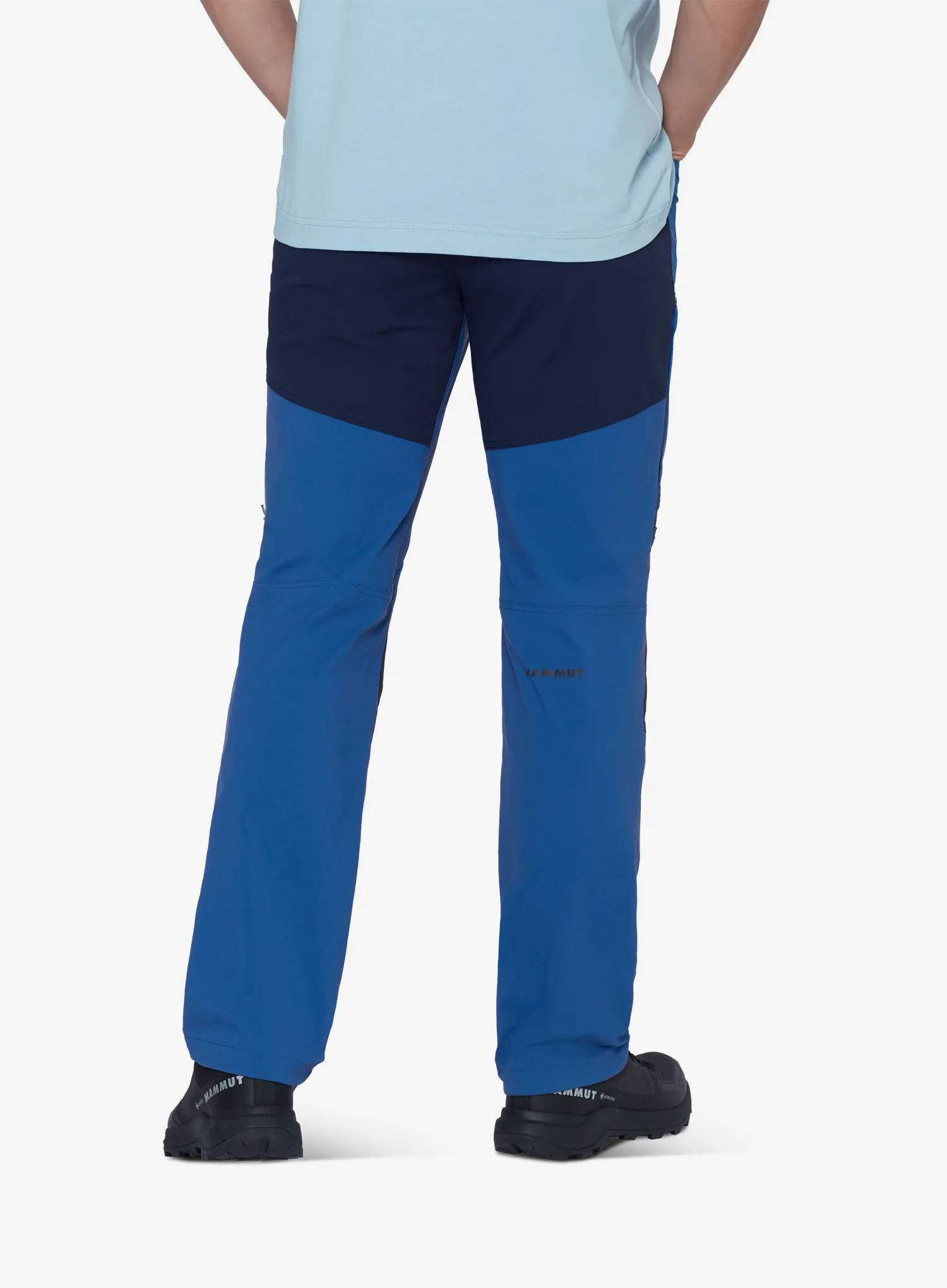 Žygio kelnės Mammut Zinal Hybrid Pants - tschiel/marine