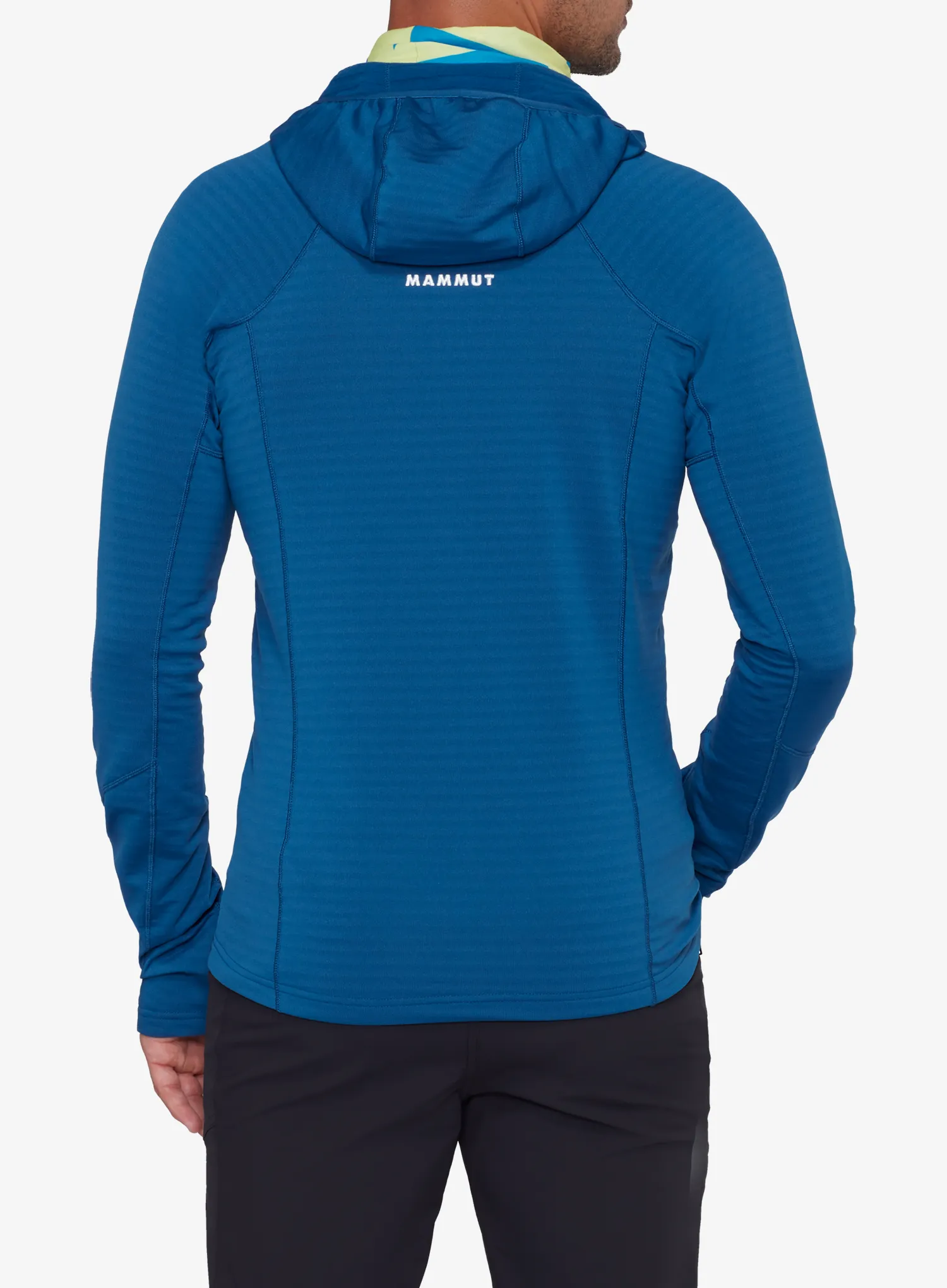 Fliso džemperis Mammut Taiss ML Hooded Jacket - tschiel