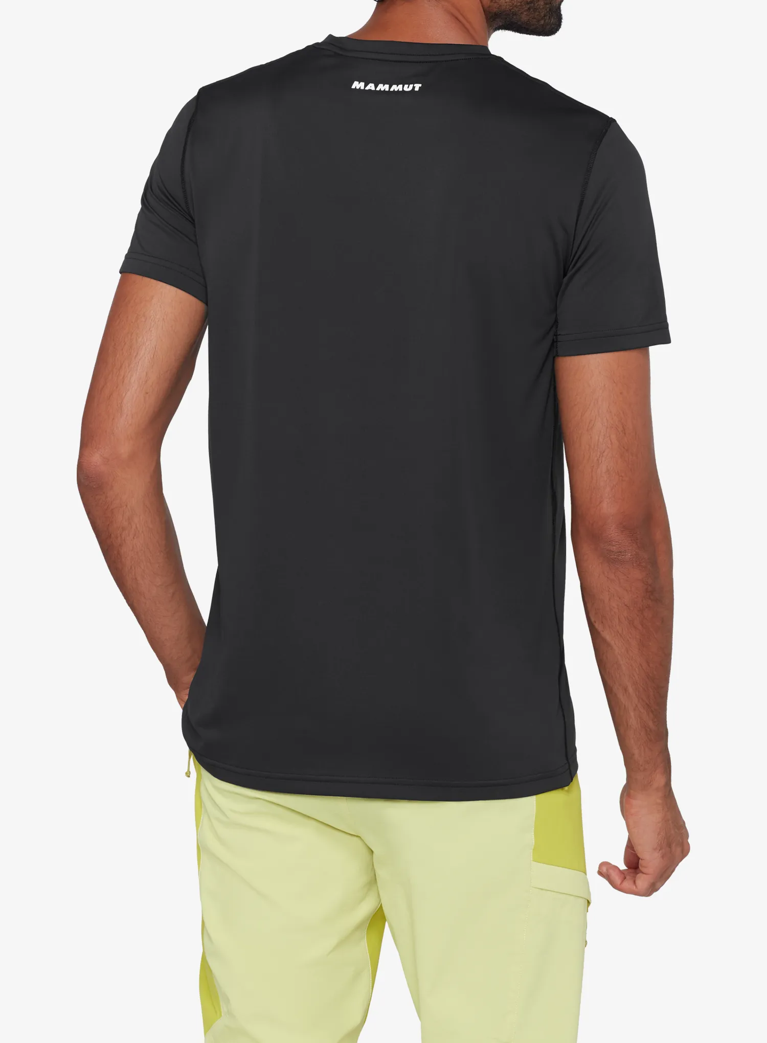 Greitai džiūstantys marškinėliai Mammut Selun FL T-Shirt - black