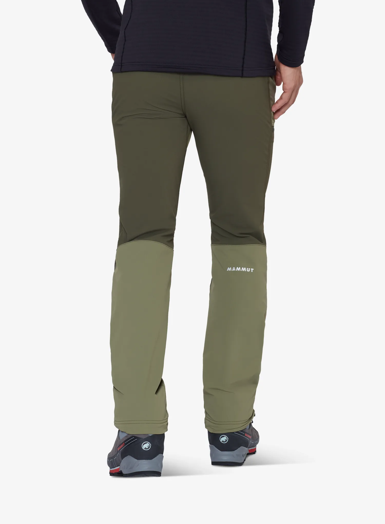Žygio kelnės Mammut Taiss SO Pants - marsh/dark marsh