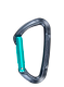 Karabinas SKYLOTEC Lime S - anthracite/aquamarine