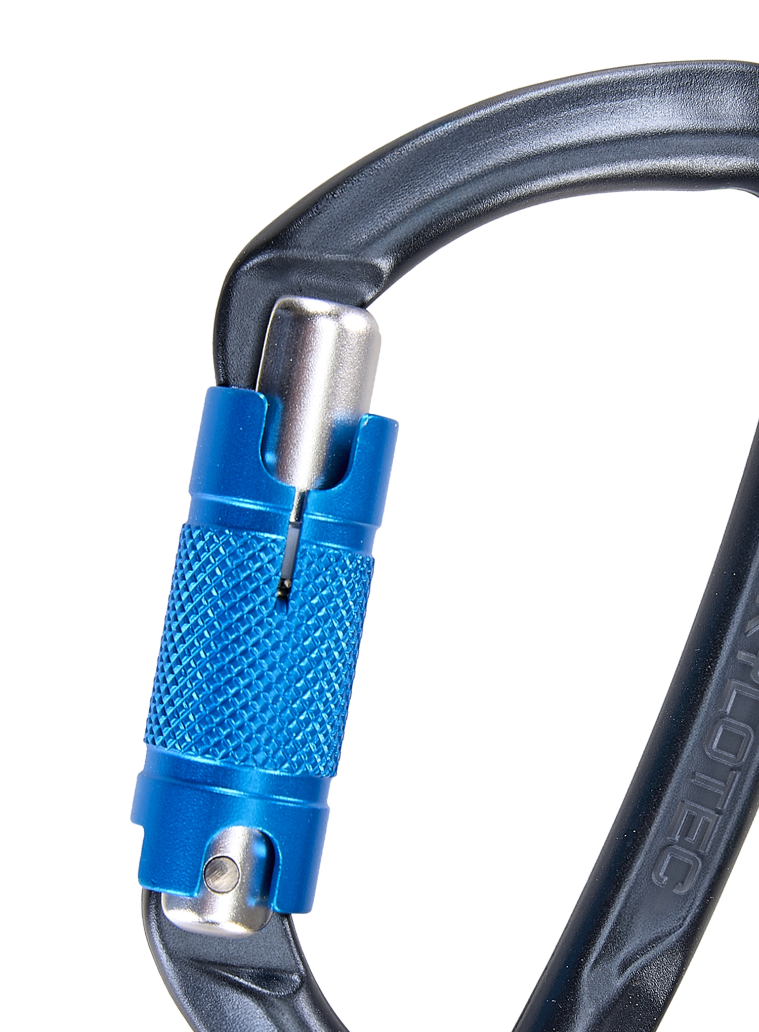 Karabinas SKYLOTEC Lime WG - anthracite/blue