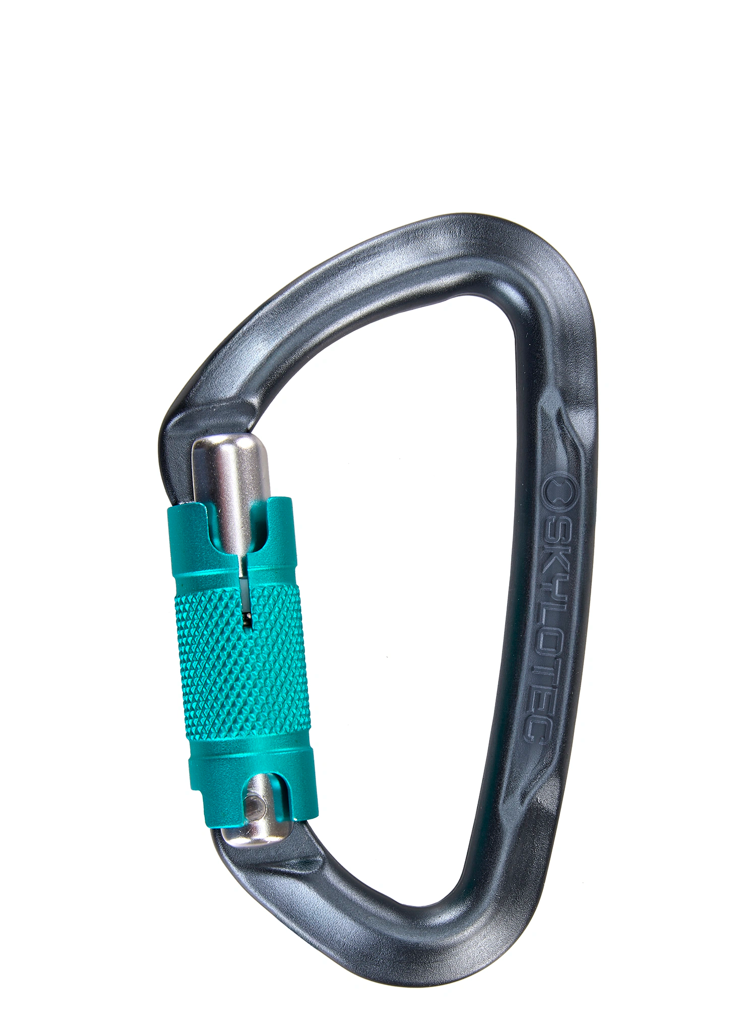 Karabinas SKYLOTEC Lime WG - anthracite/aquamarine
