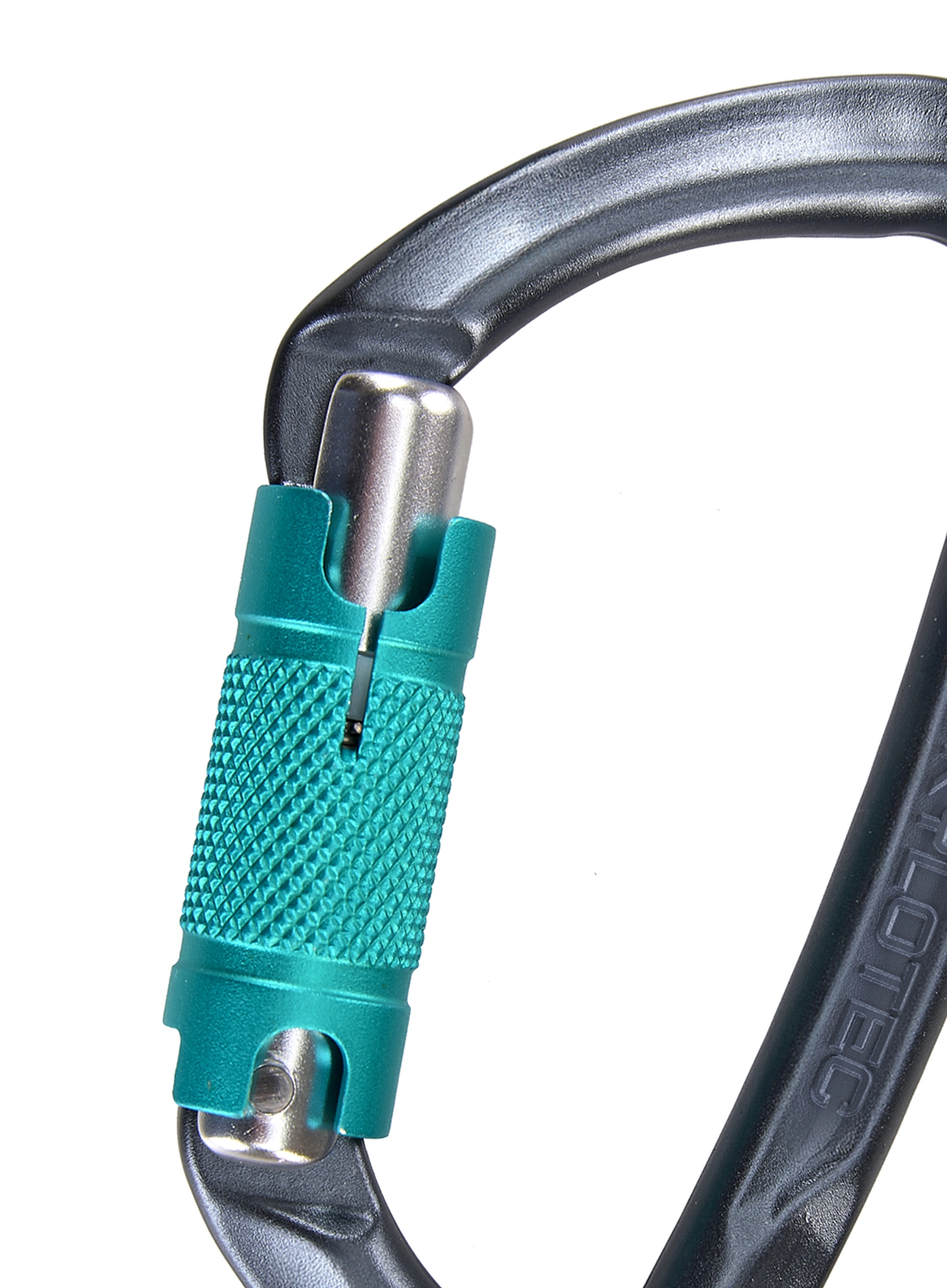 Karabinas SKYLOTEC Lime WG - anthracite/aquamarine
